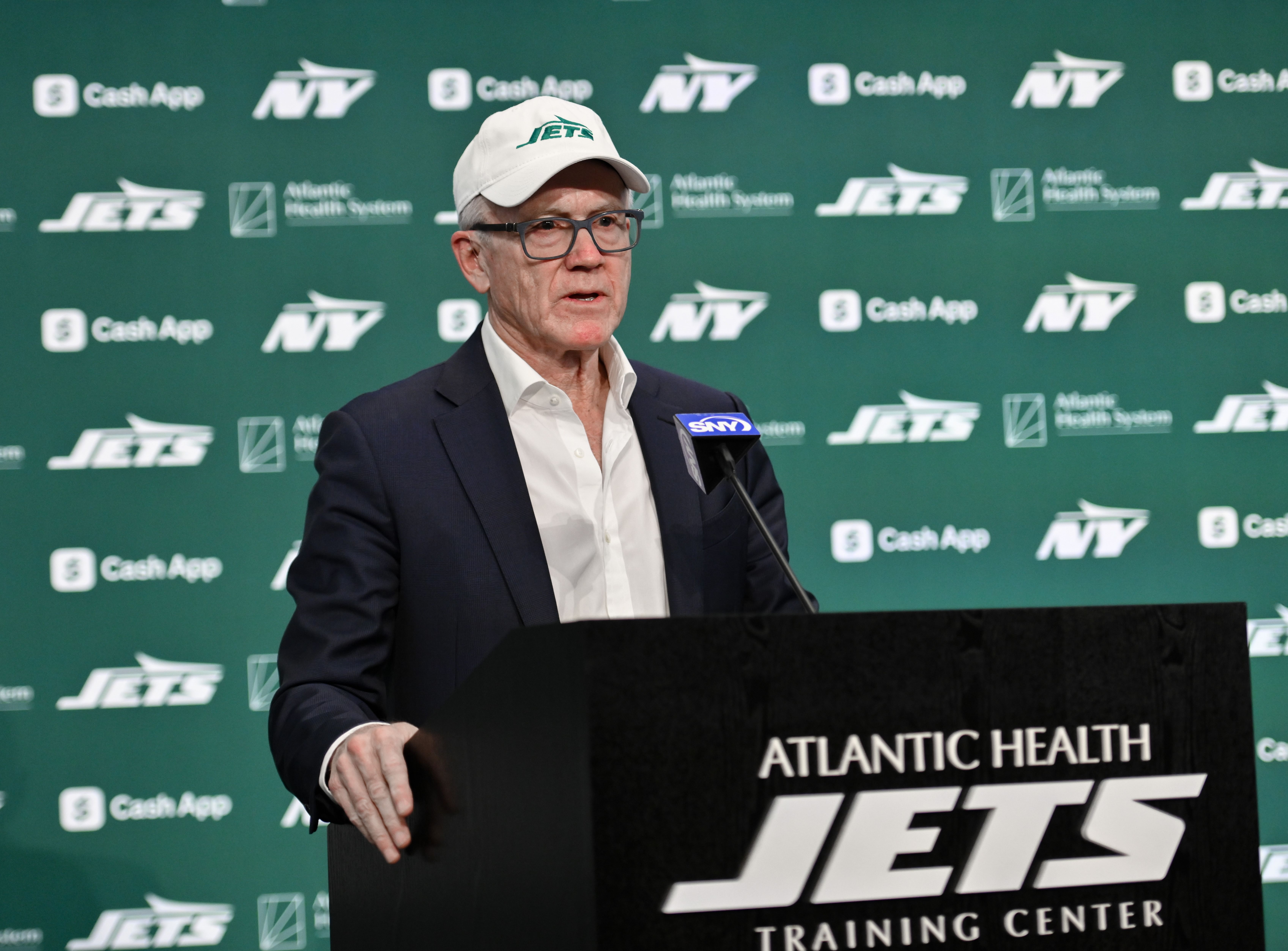 NFL: New York Jets-Head Coach Aaron Glenn Introductory Press Conference - Source: Imagn