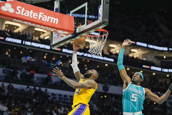 "Entered the NBA Finals conversation" - NBA insider and Lakers fans hyped to get $18M center as Luka Doncic's pick and roll partner for Dalton Knecht