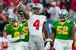 "Ohio State is college football's WR factory": CFB fans react to the Top 10 wr's of the 2025 recruiting class ft. Quincy Porter & Dakorien Moore
