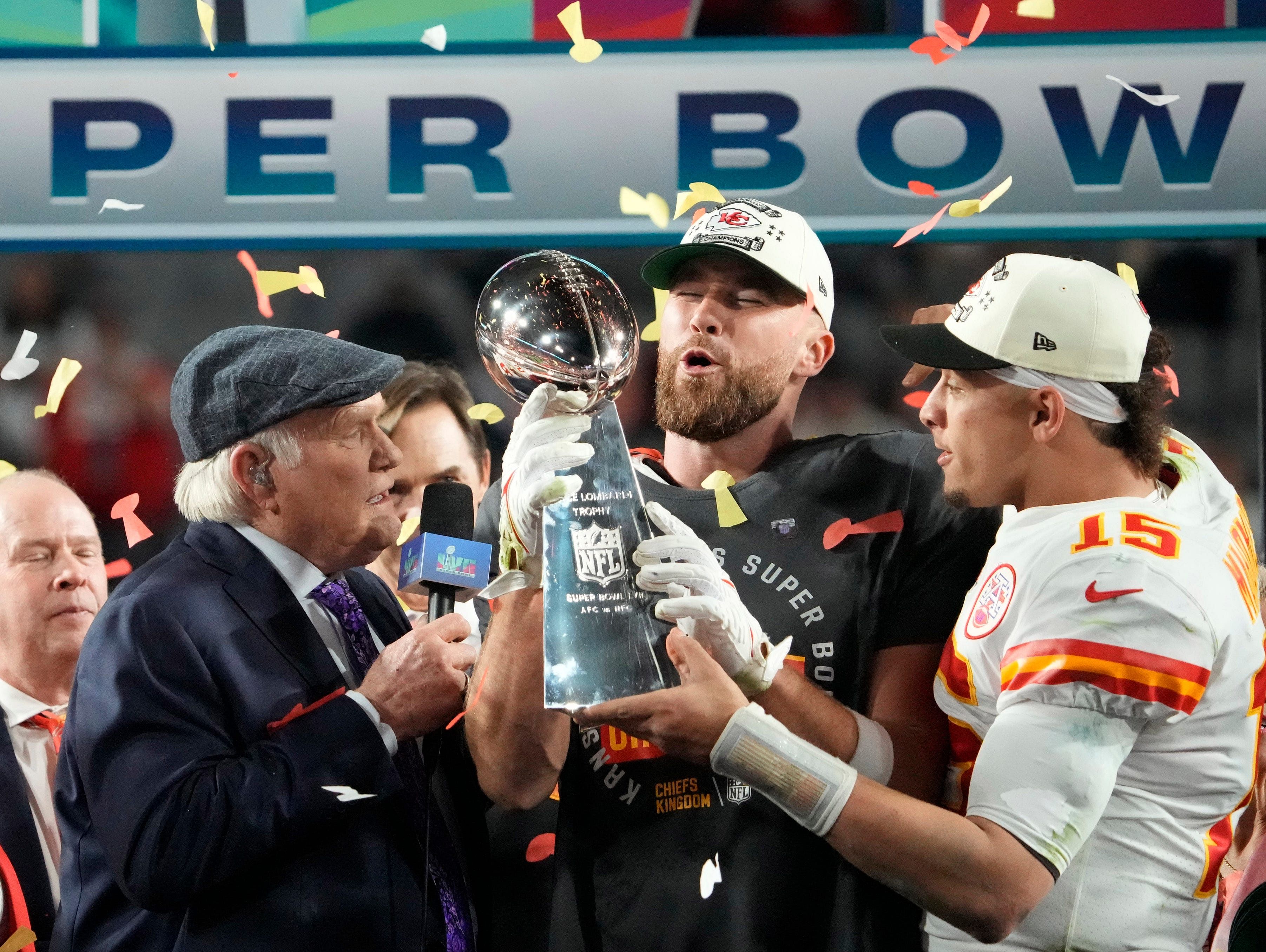 The Kansas City Chiefs won the Super Bowl in 2023 after beating the Philadelphia Eagles - Source: Imagn