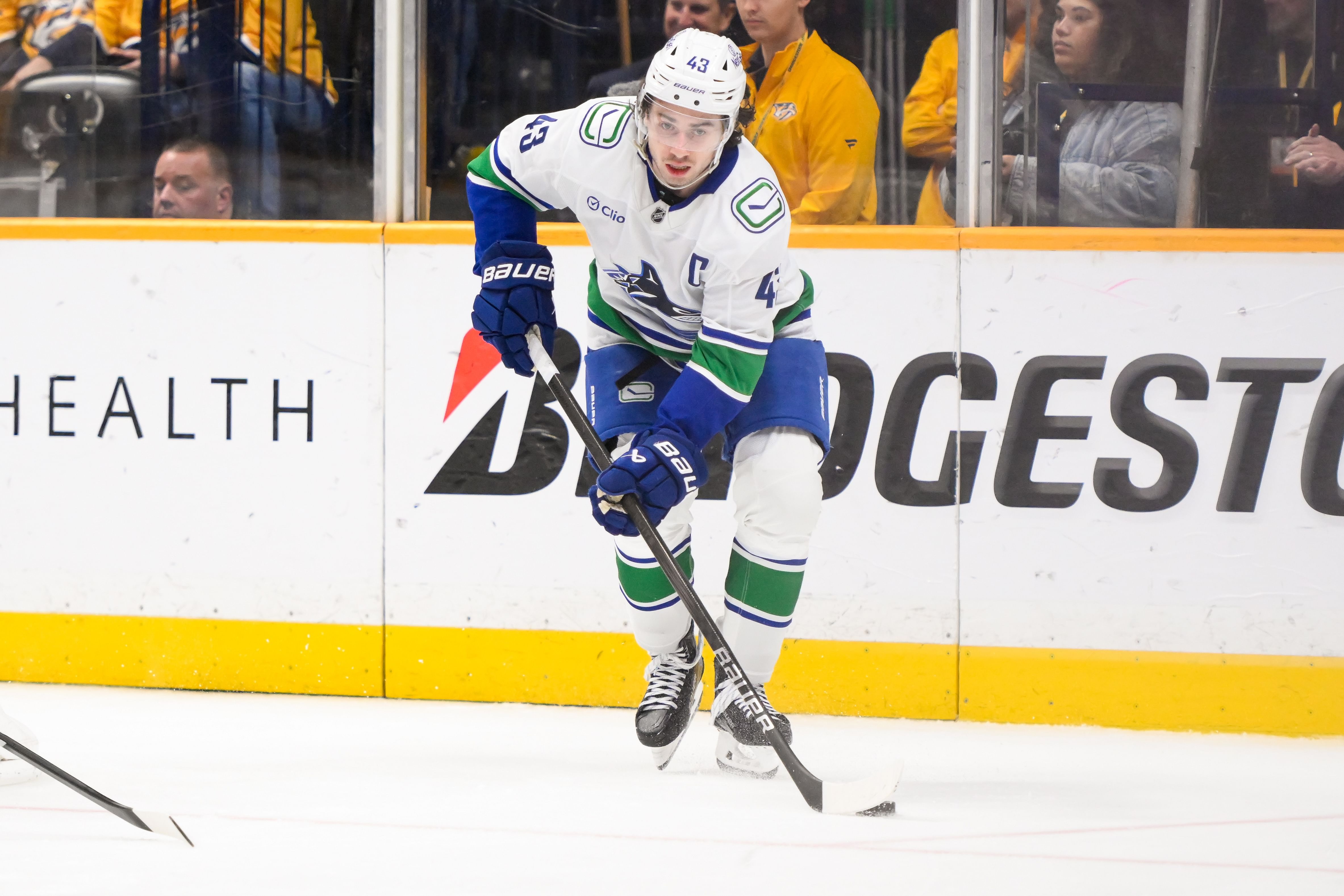 NHL: Vancouver Canucks at Nashville Predators - Source: Imagn