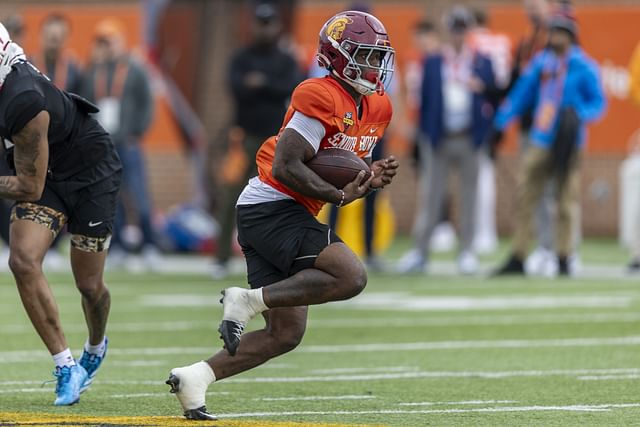 NCAA Football: NCAA Senior Bowl Practice - Source: Imagn