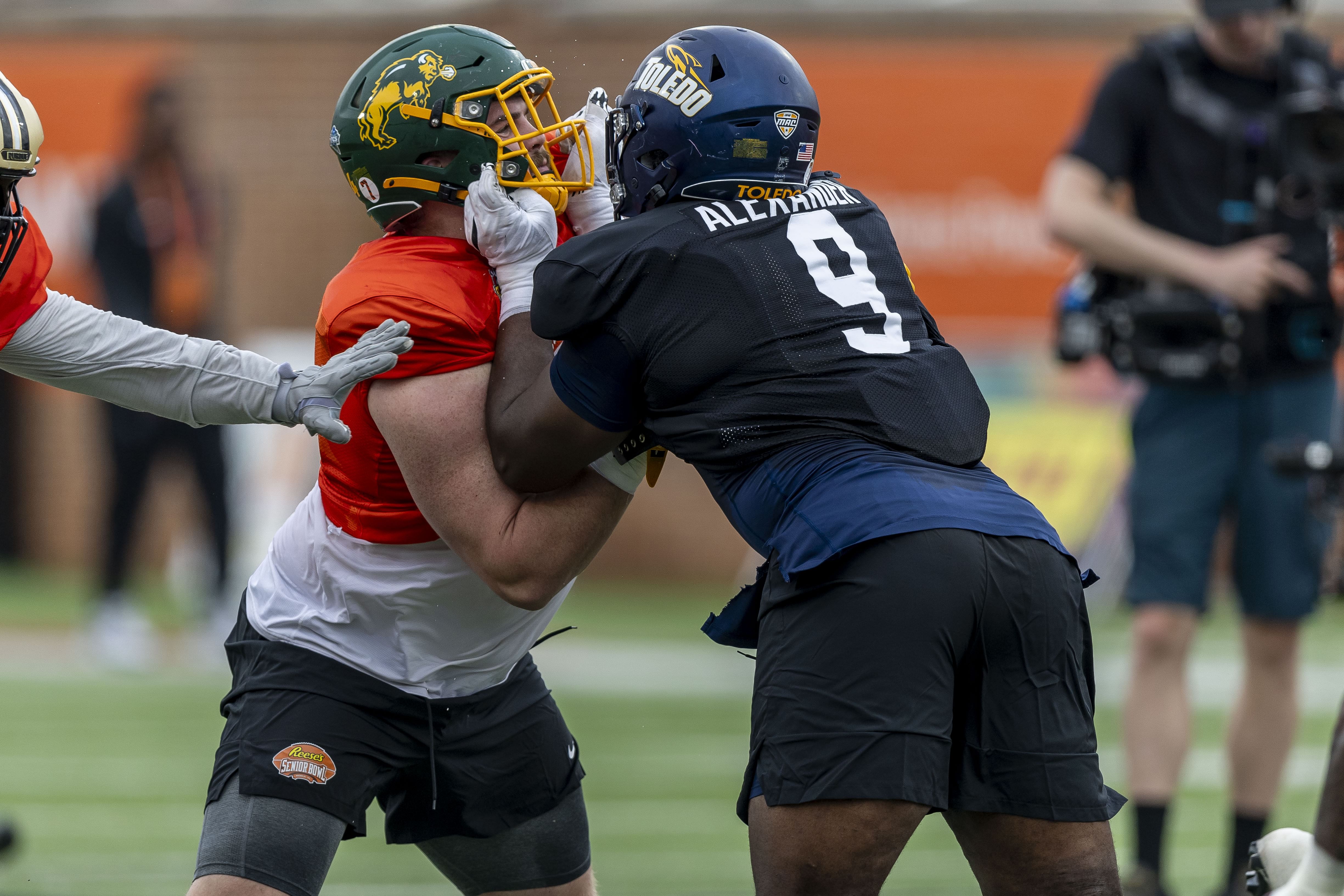 NCAA Football: NCAA Senior Bowl Practice - Source: Imagn