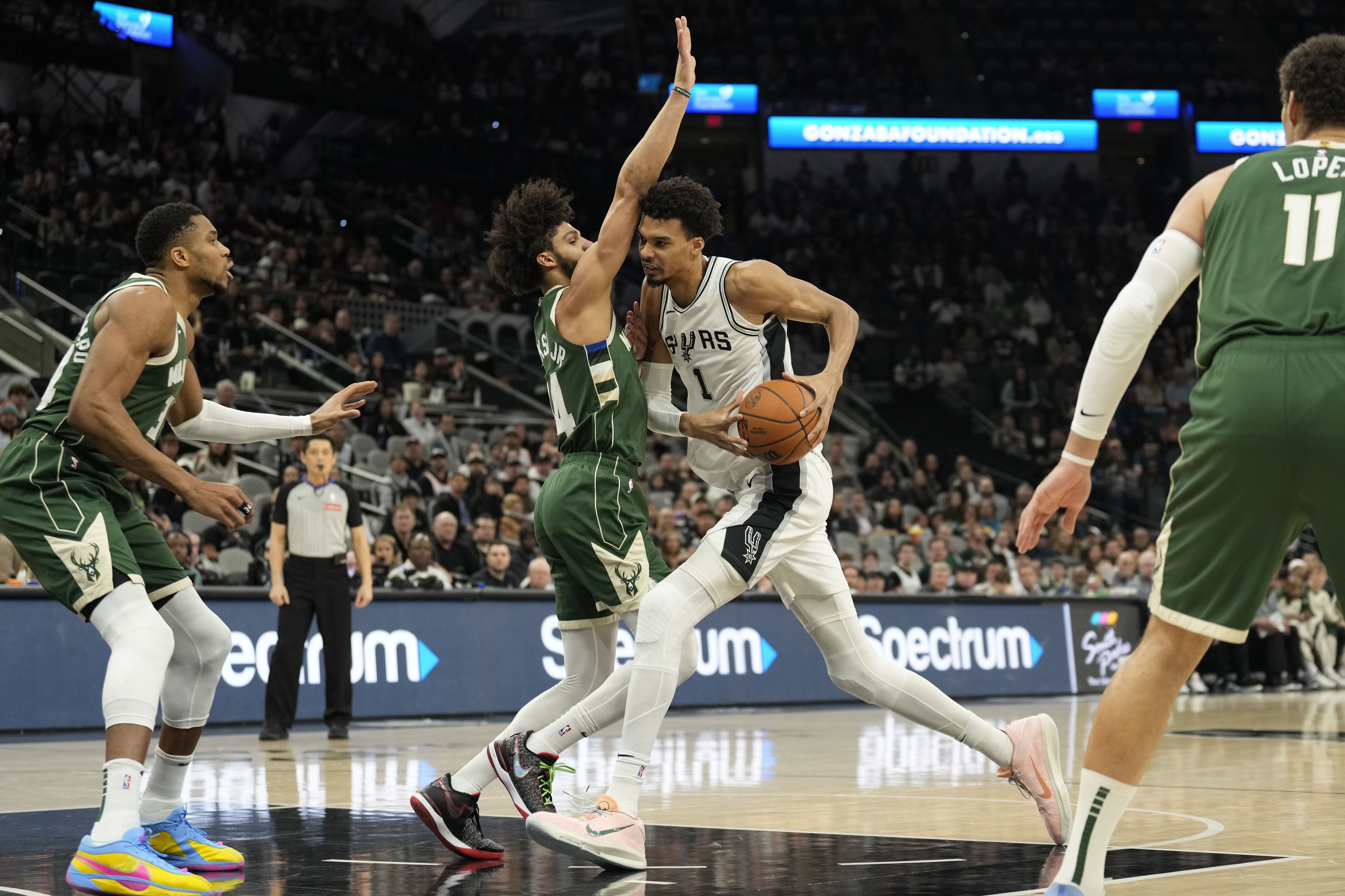 NBA: Milwaukee Bucks at San Antonio Spurs - Source: Imagn