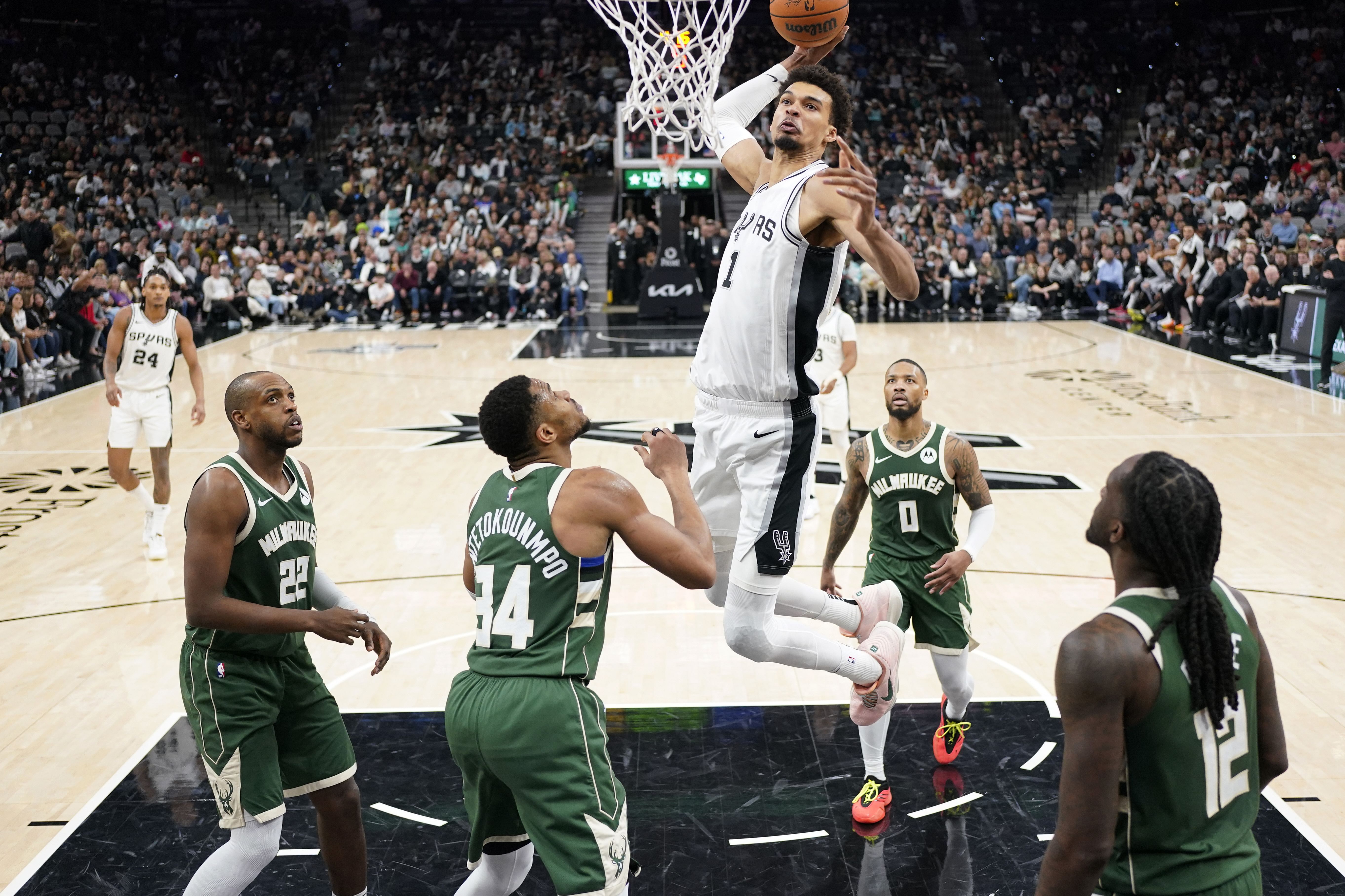 &lt;a href=&#039;https://www.sportskeeda.com/basketball/nba&#039; target=&#039;_blank&#039; rel=&#039;noopener noreferrer&#039;&gt;NBA&lt;/a&gt;: Milwaukee Bucks at San Antonio Spurs - Source: Imagn