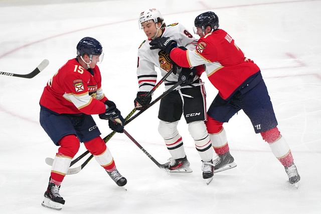 NHL: Chicago Blackhawks at Florida Panthers - Source: Imagn