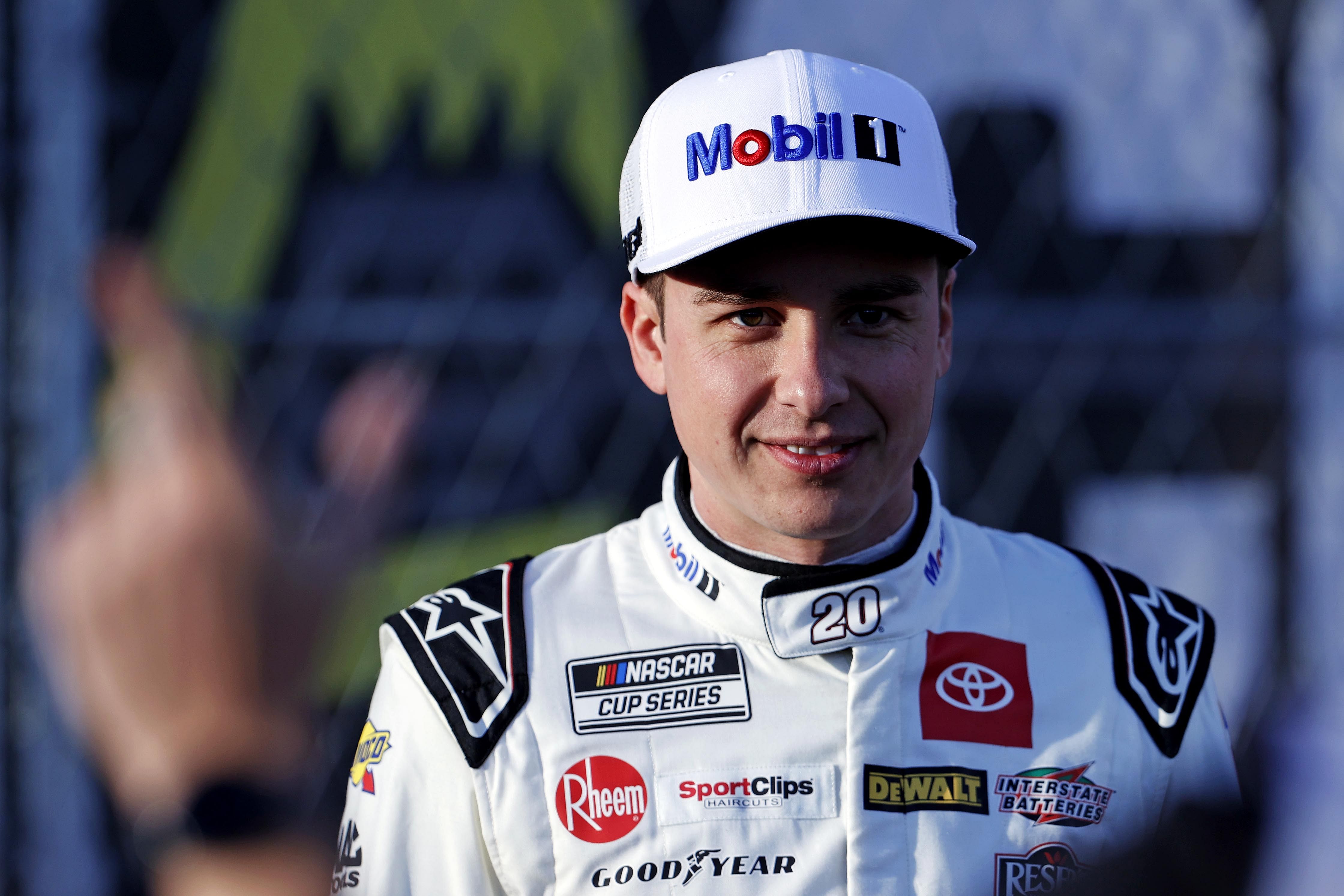 Christopher Bell before practice for the Clash at Bowman Gray at Bowman Gray Stadium - Source: Imagn