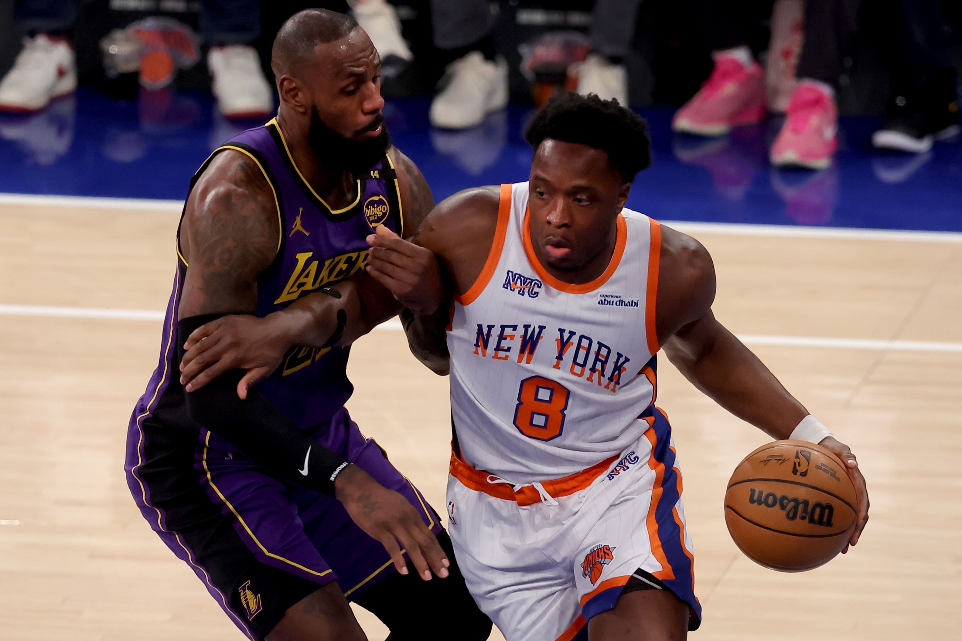 NBA: Los Angeles Lakers at New York Knicks - Source: Imagn