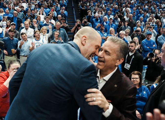 "He was the right guy for the job": John Calipari makes his feelings known on Mark Pope after Arkansas upsets Kentucky at Rupp Arena