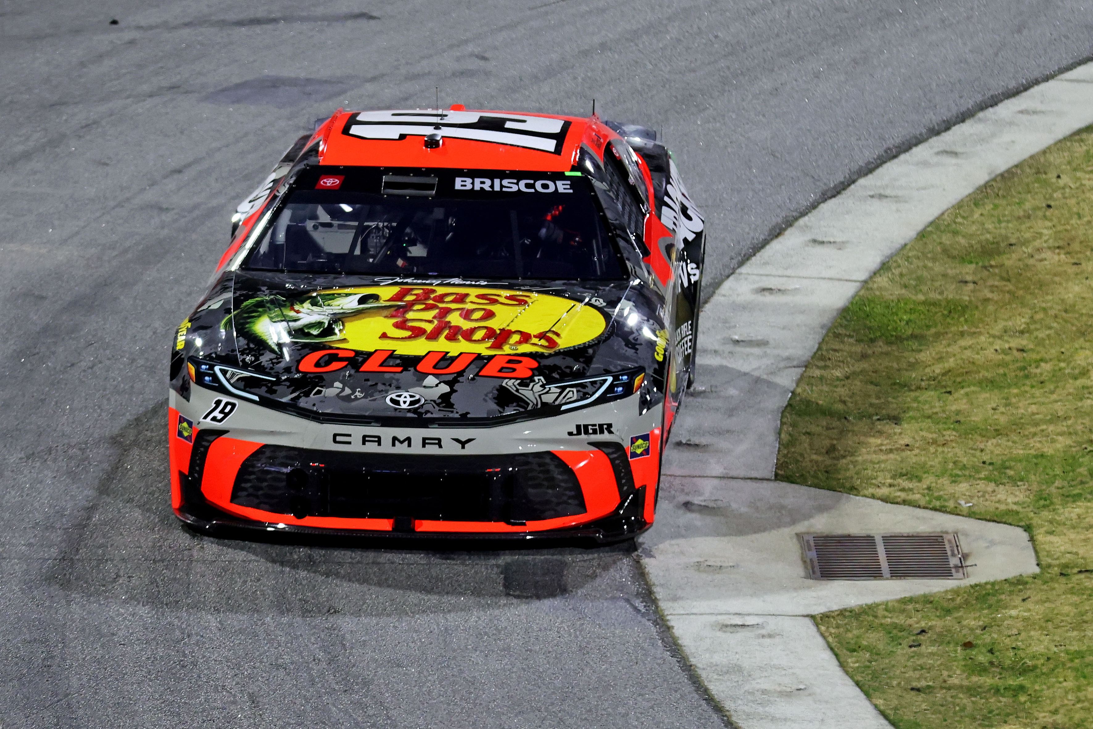 Chase Briscoe (19) during the Clash at Bowman Gray at Bowman Gray Stadium. - Source: Imagn