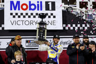 Chase Elliott kicked off the year with a race win at Bowman Gray Stadium - Source: Imagn