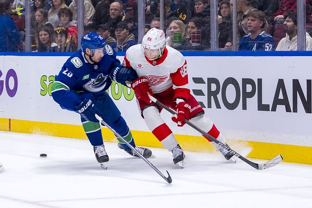 NHL: Detroit Red Wings at Vancouver Canucks - Source: Imagn