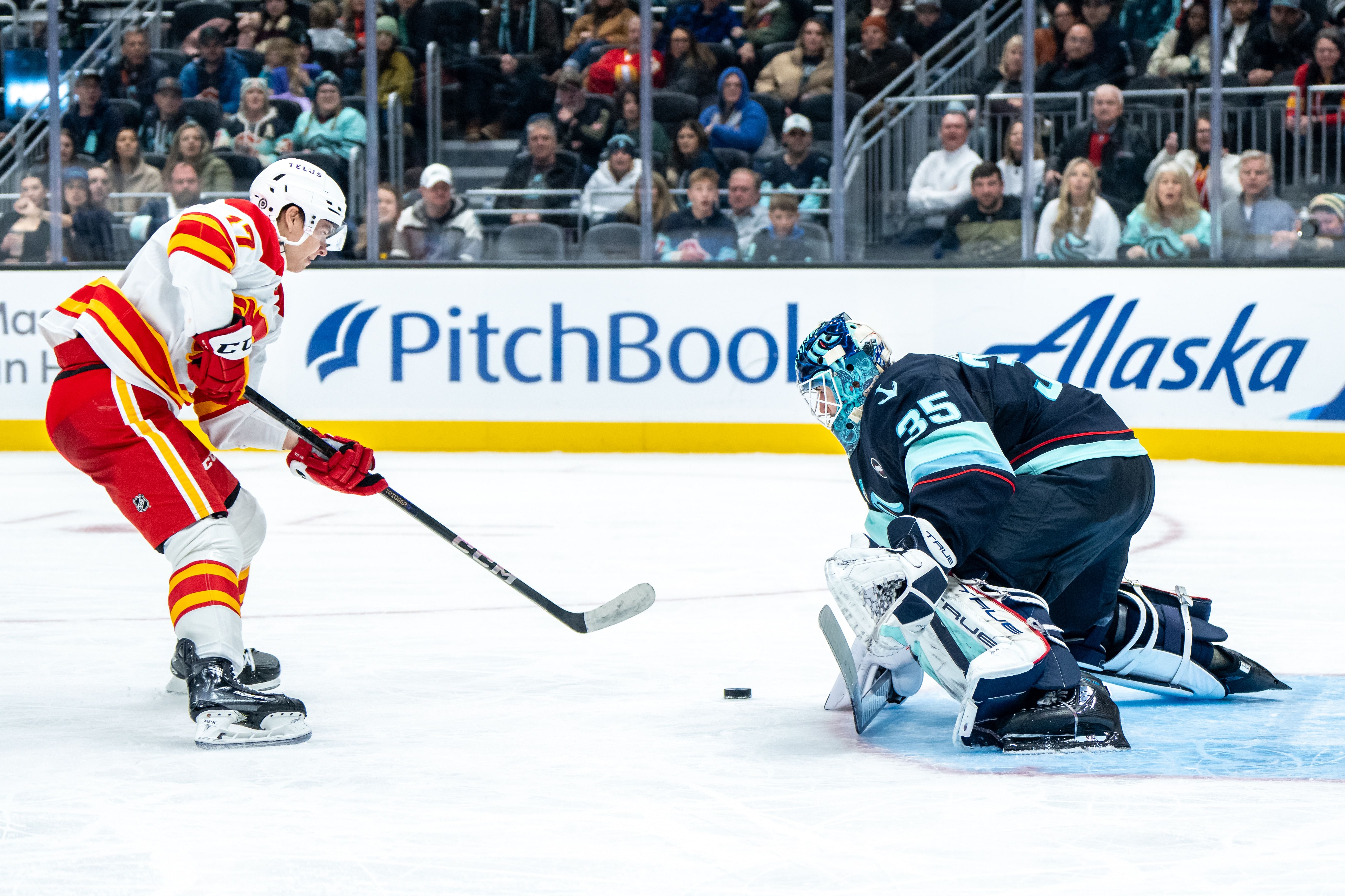 NHL: Calgary Flames at Seattle Kraken - Source: Imagn