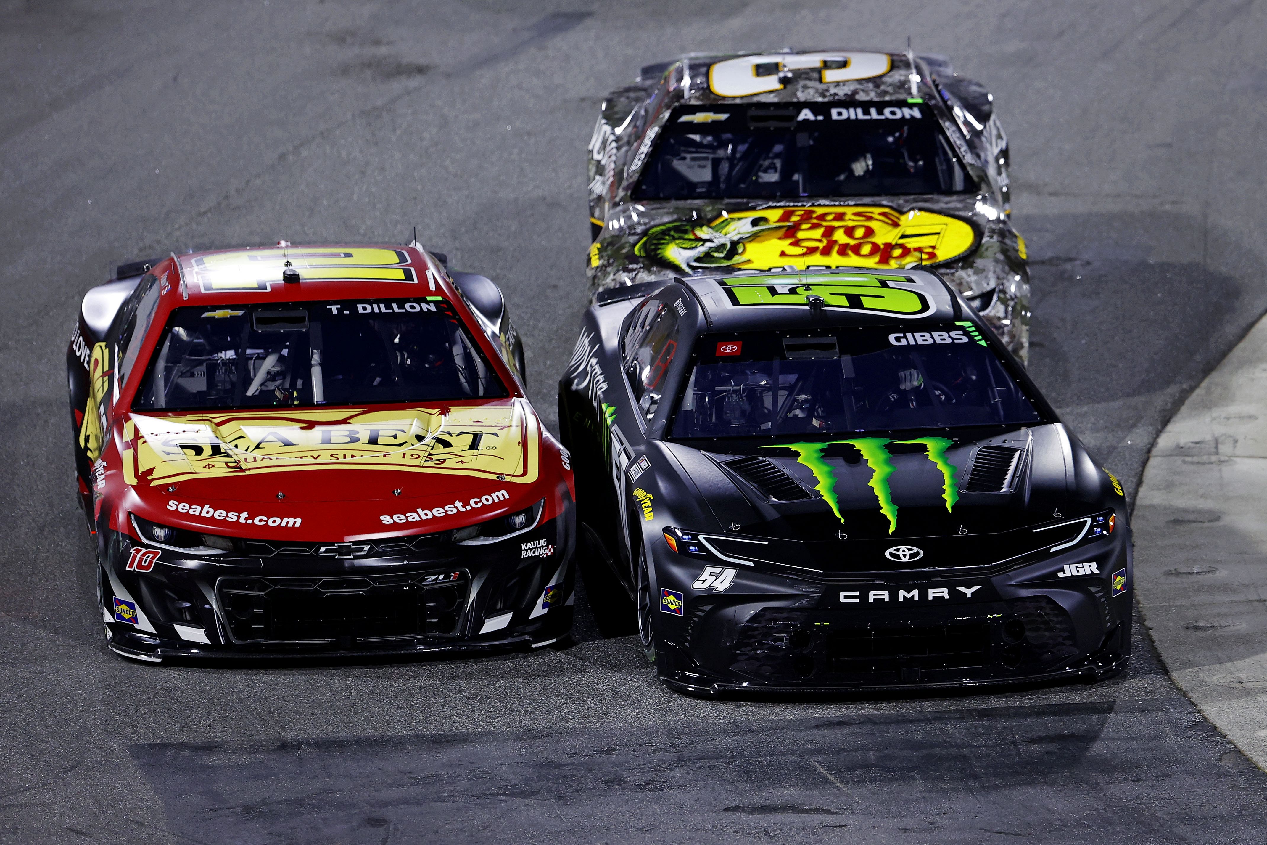 Austin Dillion (3) during the last change qualifying race for the Clash at Bowman Gray at Bowman Gray Stadium- Source: Imagn