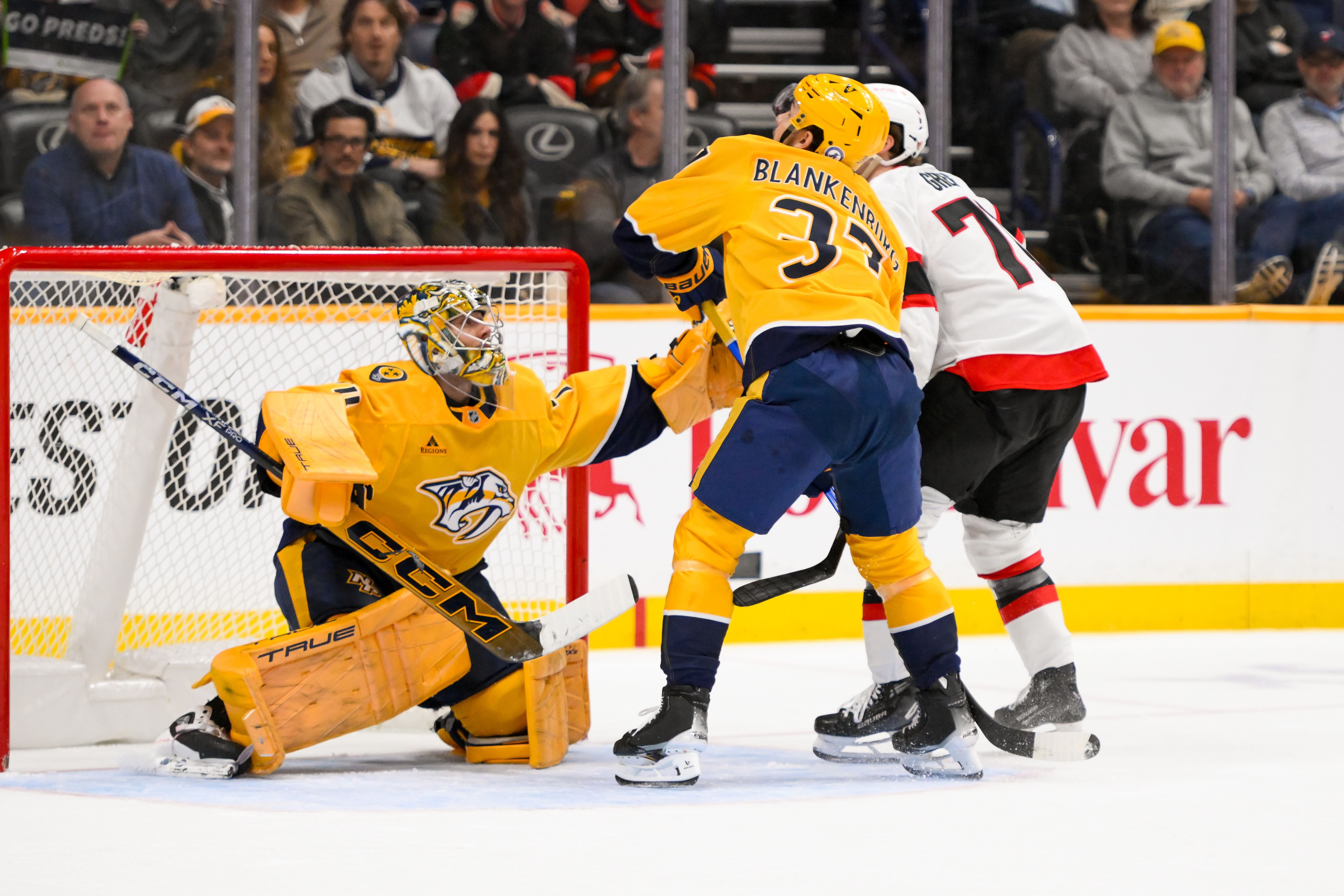 NHL: Ottawa Senators at Nashville Predators - Source: Imagn