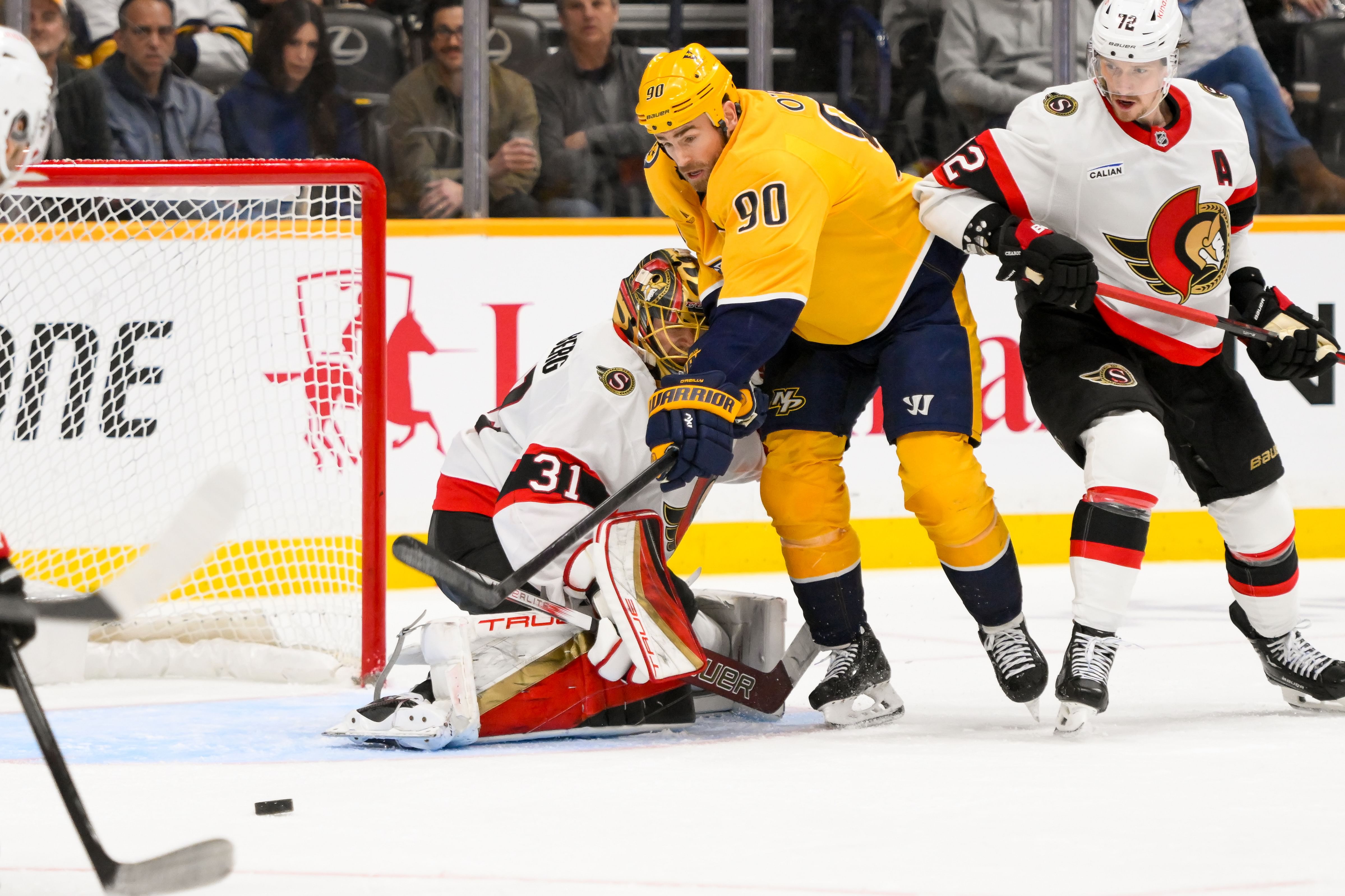 NHL: Ottawa Senators at Nashville Predators - Source: Imagn