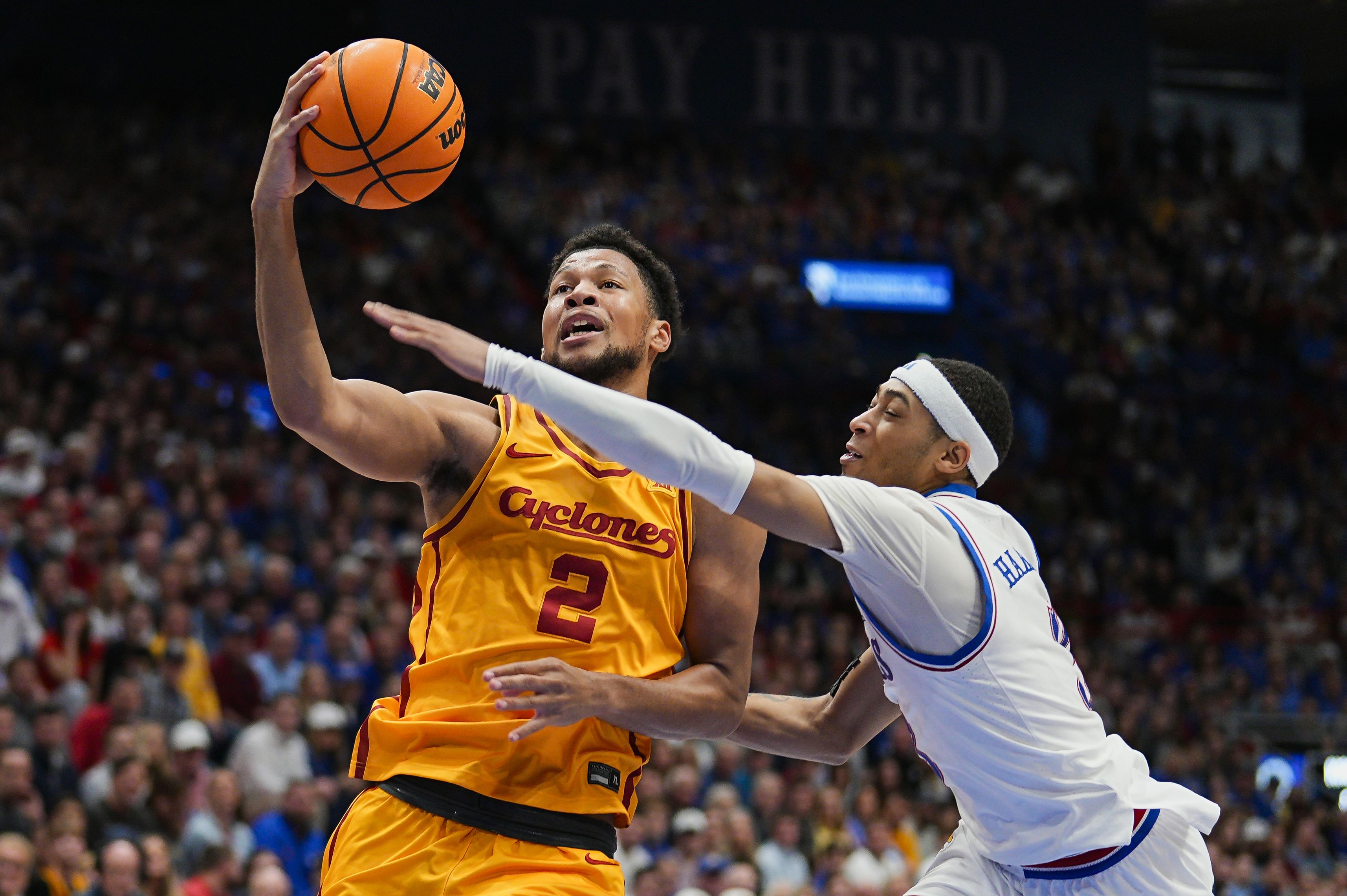 NCAA Basketball: Iowa State at Kansas - Source: Imagn