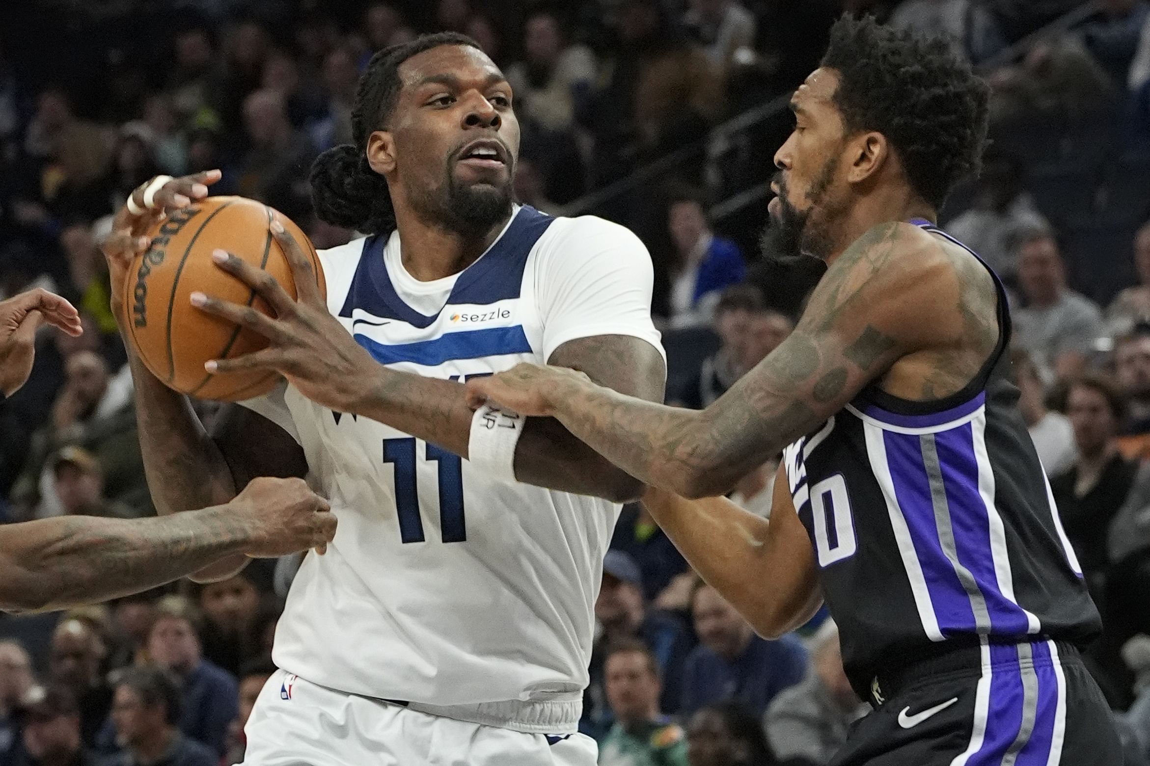 Minnesota Timberwolves center Naz Reid (Image Credit: Bruce Kluckhohn-Imagn Images)