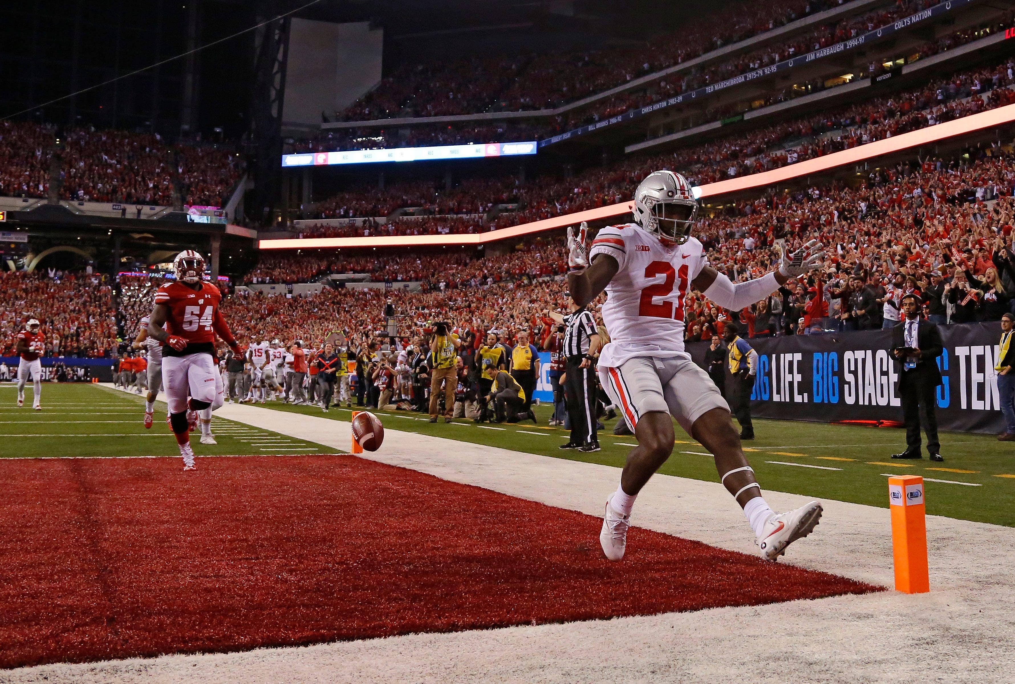 Ohio State Buckeyes wide receiver Parris Campbell - Source: Imagn