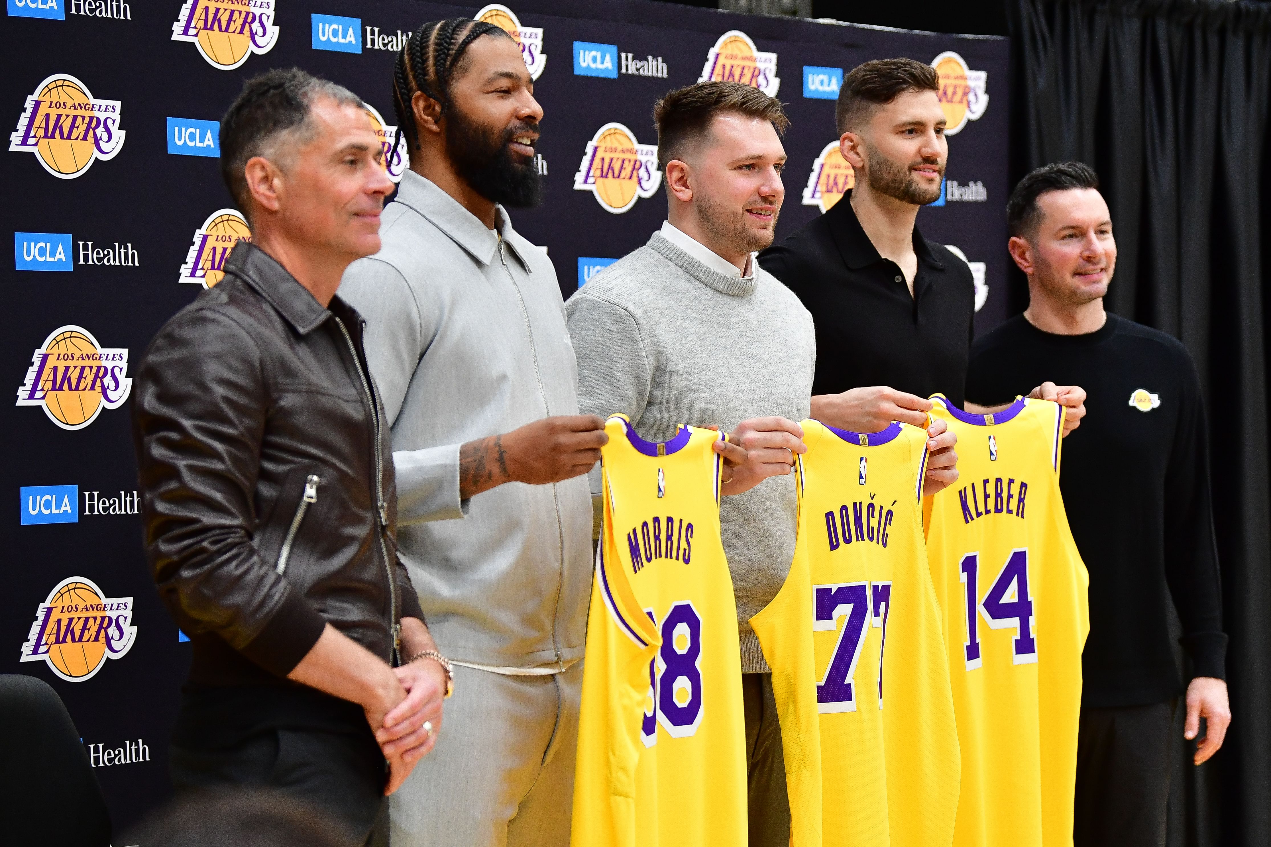 NBA: Los Angeles Lakers-Press Conference - Source: Imagn