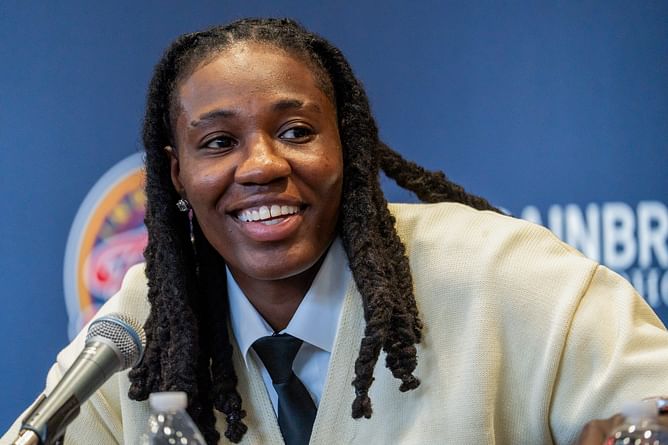 Caitlin Clark's new teammate Natasha Howard shares heartfelt 5-word message after 6-foot-6 center joins Cameron Brink's LA Sparks