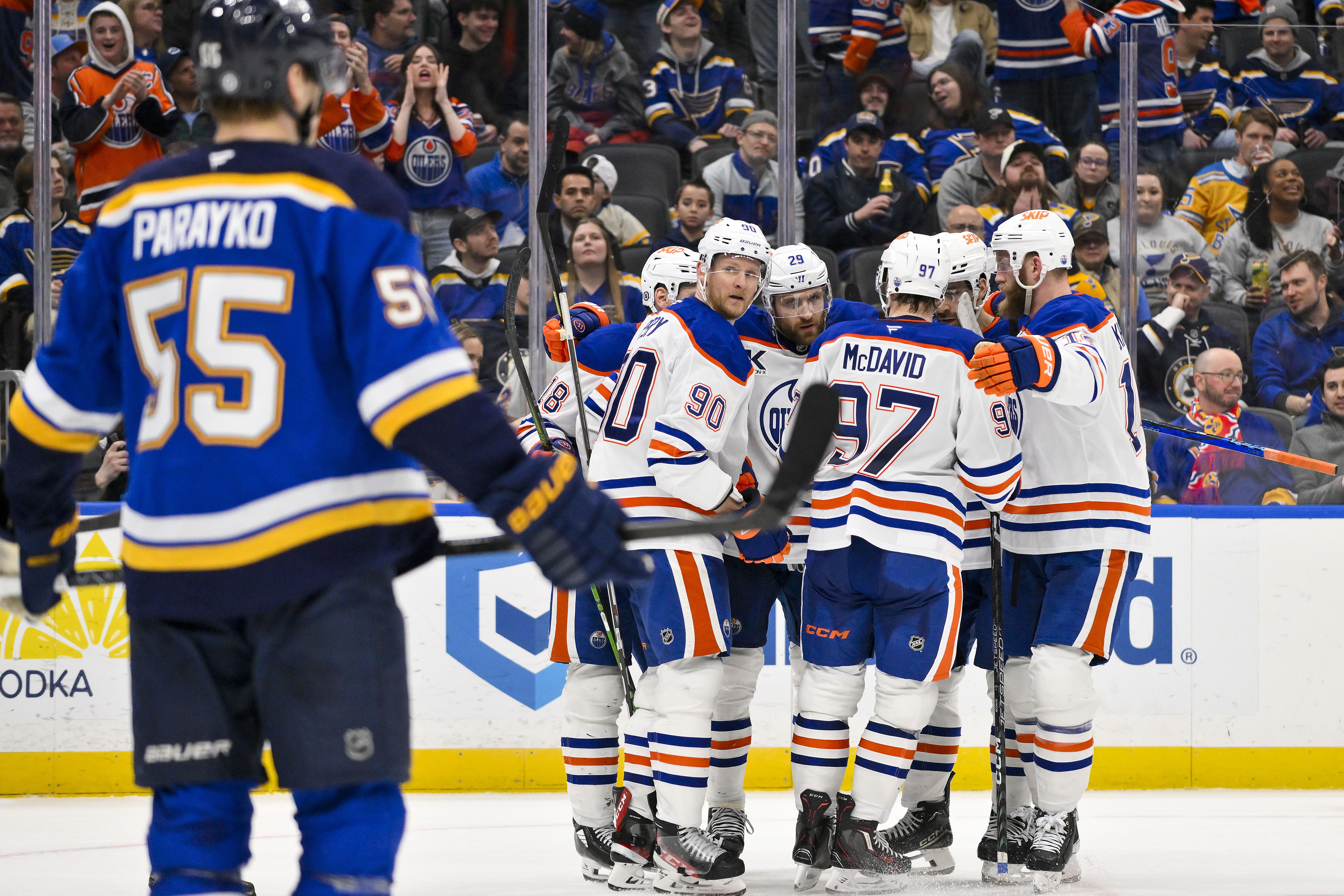 NHL: Edmonton Oilers at St. Louis Blues - Source: Imagn