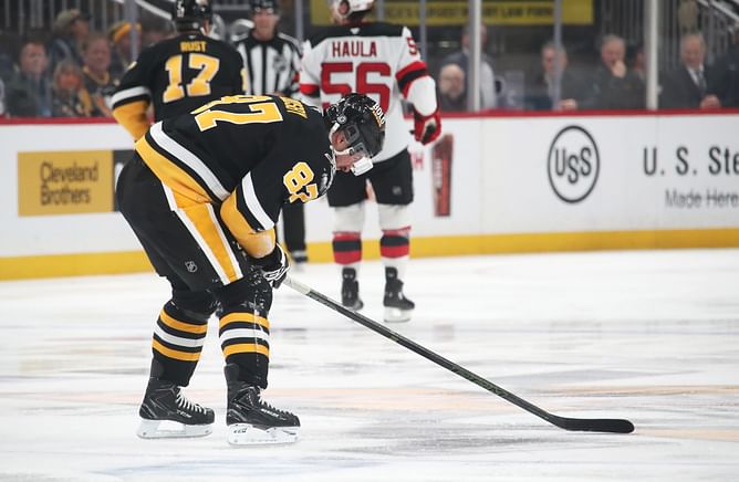 Is Sidney Crosby playing tonight against Rangers? Penguins decide on captain's availability following upper-body injury