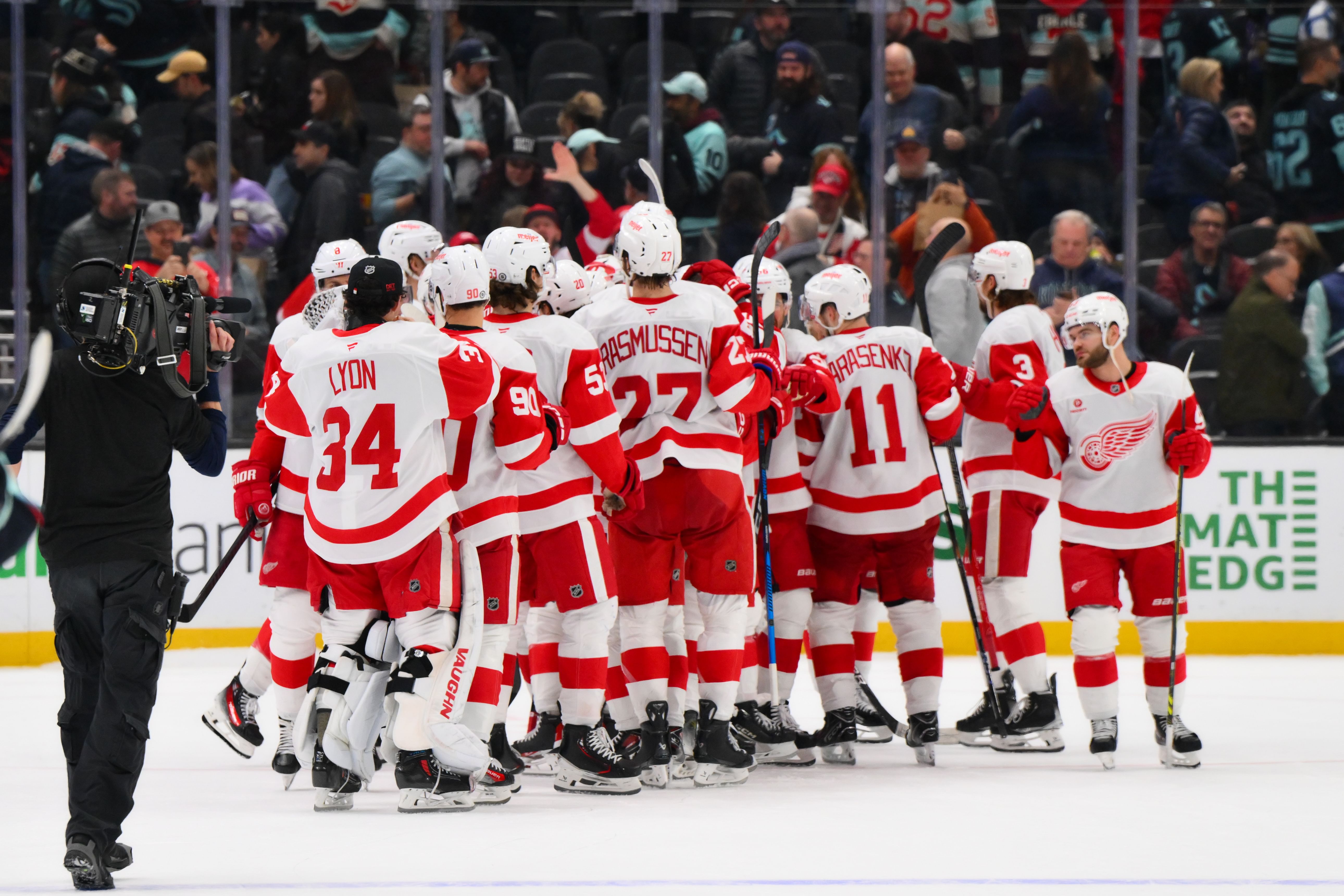 NHL: Detroit Red Wings at Seattle Kraken - Source: Imagn