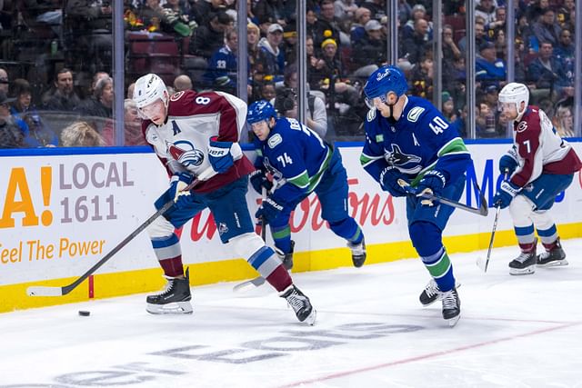 NHL: Colorado Avalanche at Vancouver Canucks - Source: Imagn