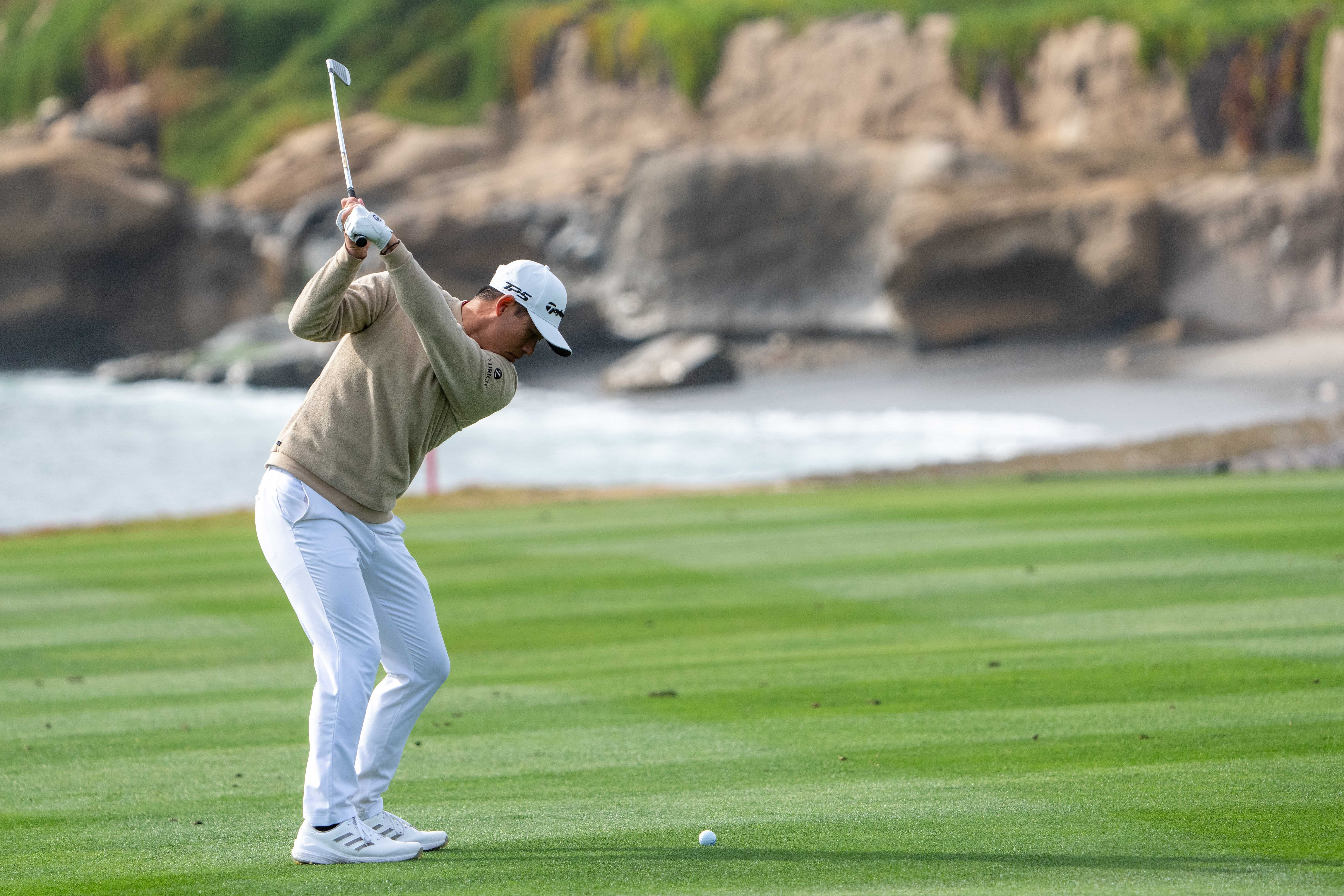 Collin Morikawa hit back at Lucas Glover (Image via Imagn)