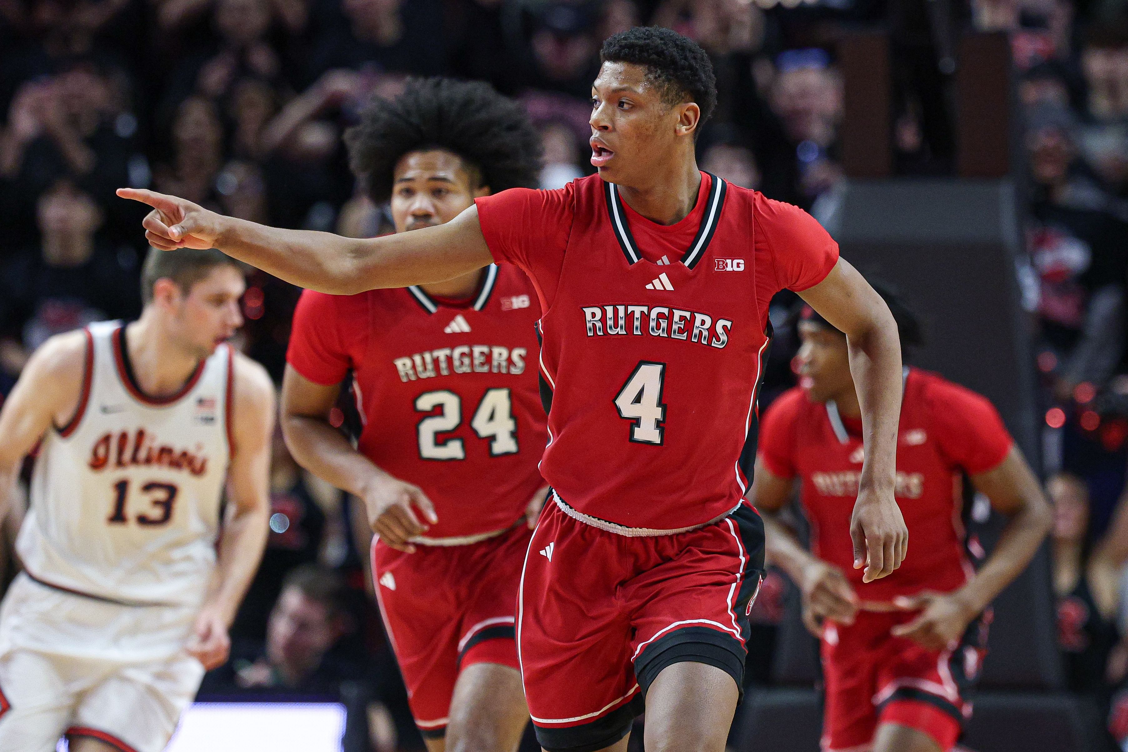 NCAA Basketball: Illinois at Rutgers - Source: Imagn