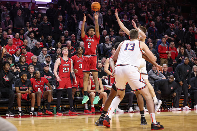 Dylan Harper makes his feelings known on LeBron James praising him after Rutgers pull off Illinois upset