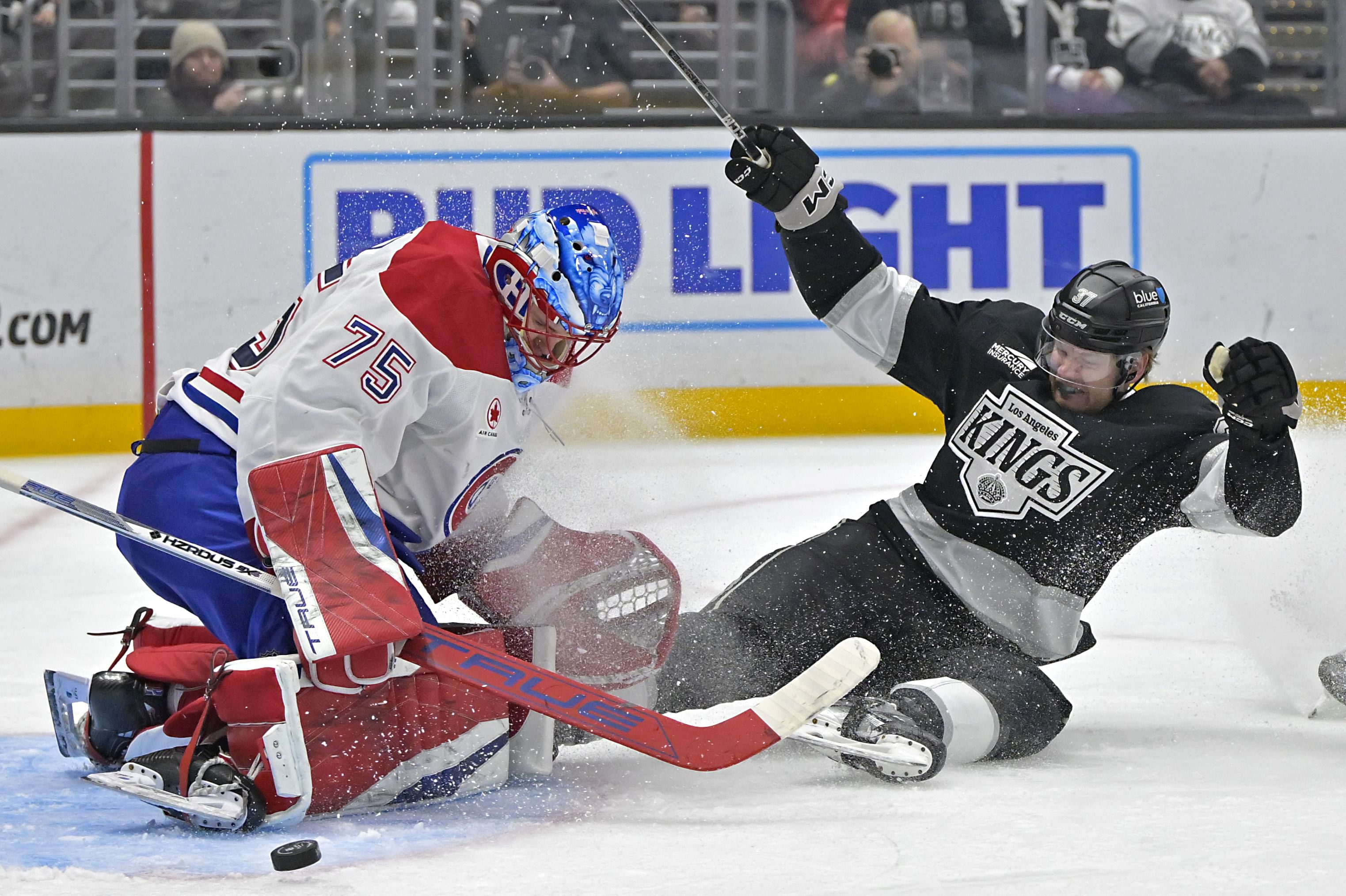 NHL: Montreal Canadiens at Los Angeles Kings - Source: Imagn