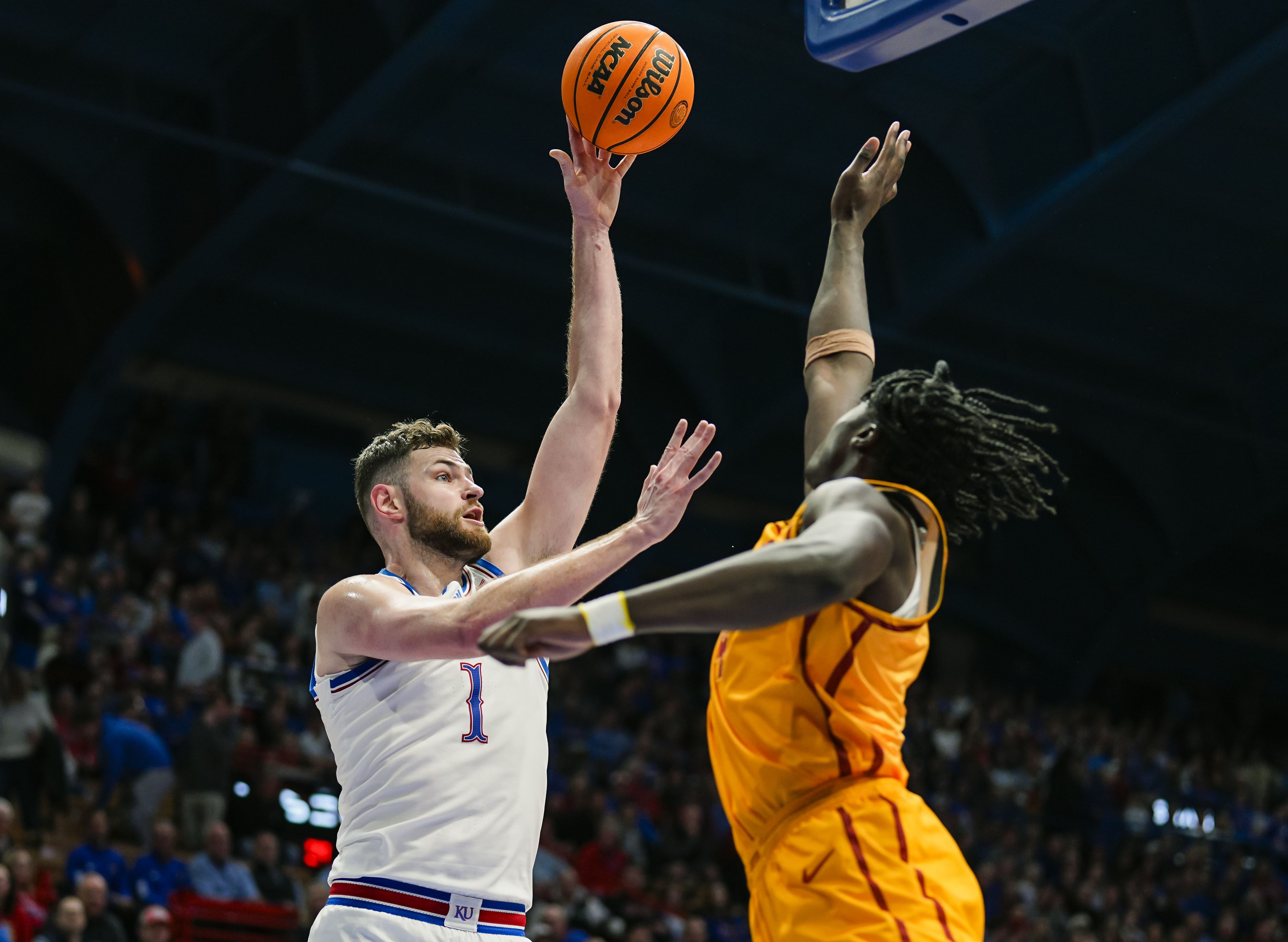 NCAA Basketball: Iowa State at Kansas - Source: Imagn