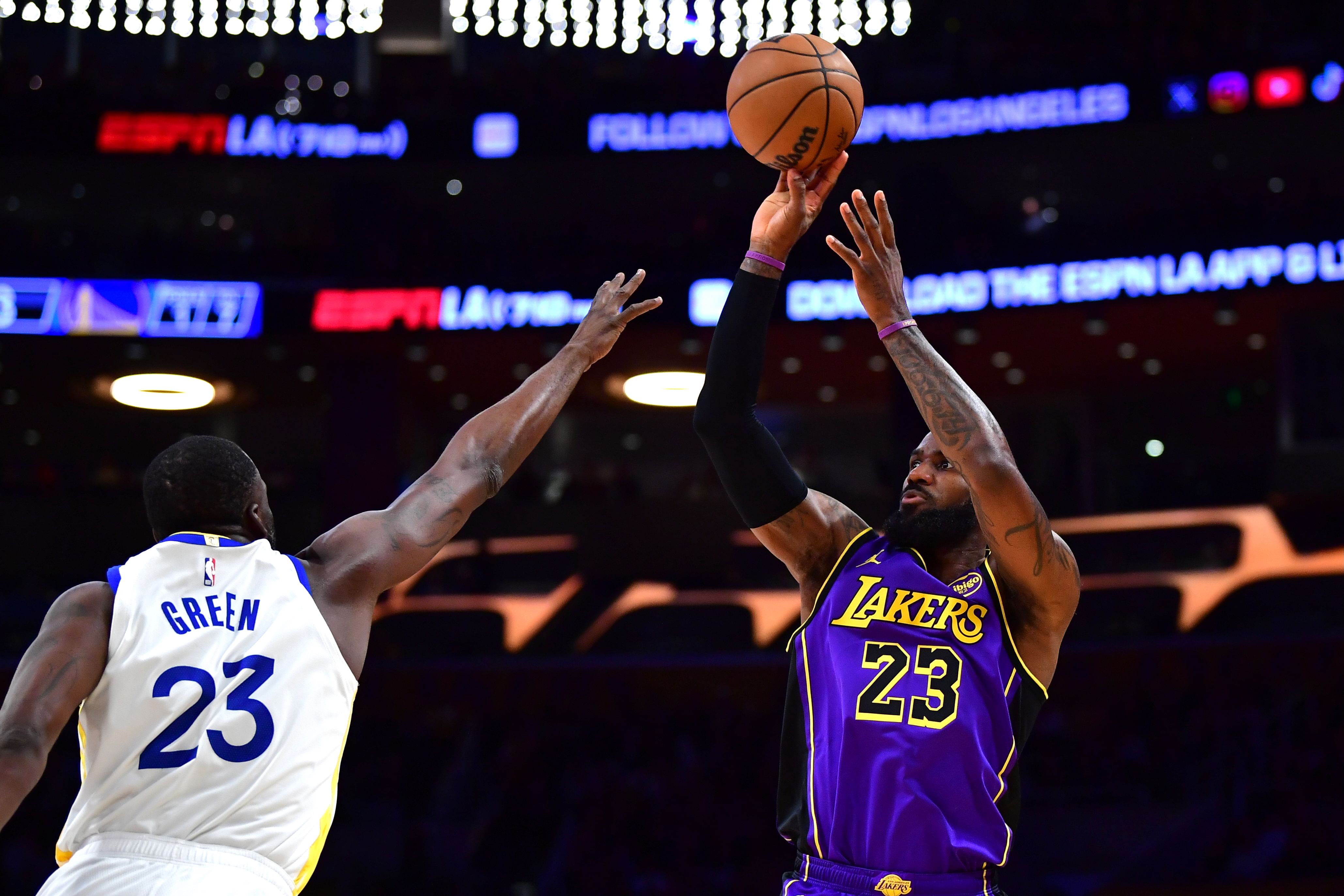 NBA: Golden State Warriors at Los Angeles Lakers - Source: Imagn