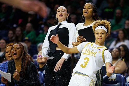 Notre Dame Fighting Irish guard Hannah Hidalgo (Photo: Imagn)