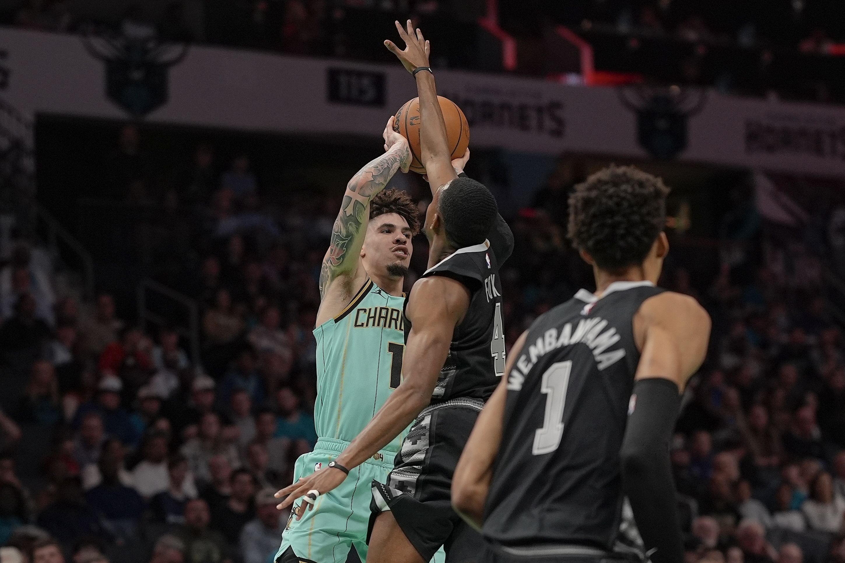 NBA: San Antonio Spurs at Charlotte Hornets - Source: Imagn