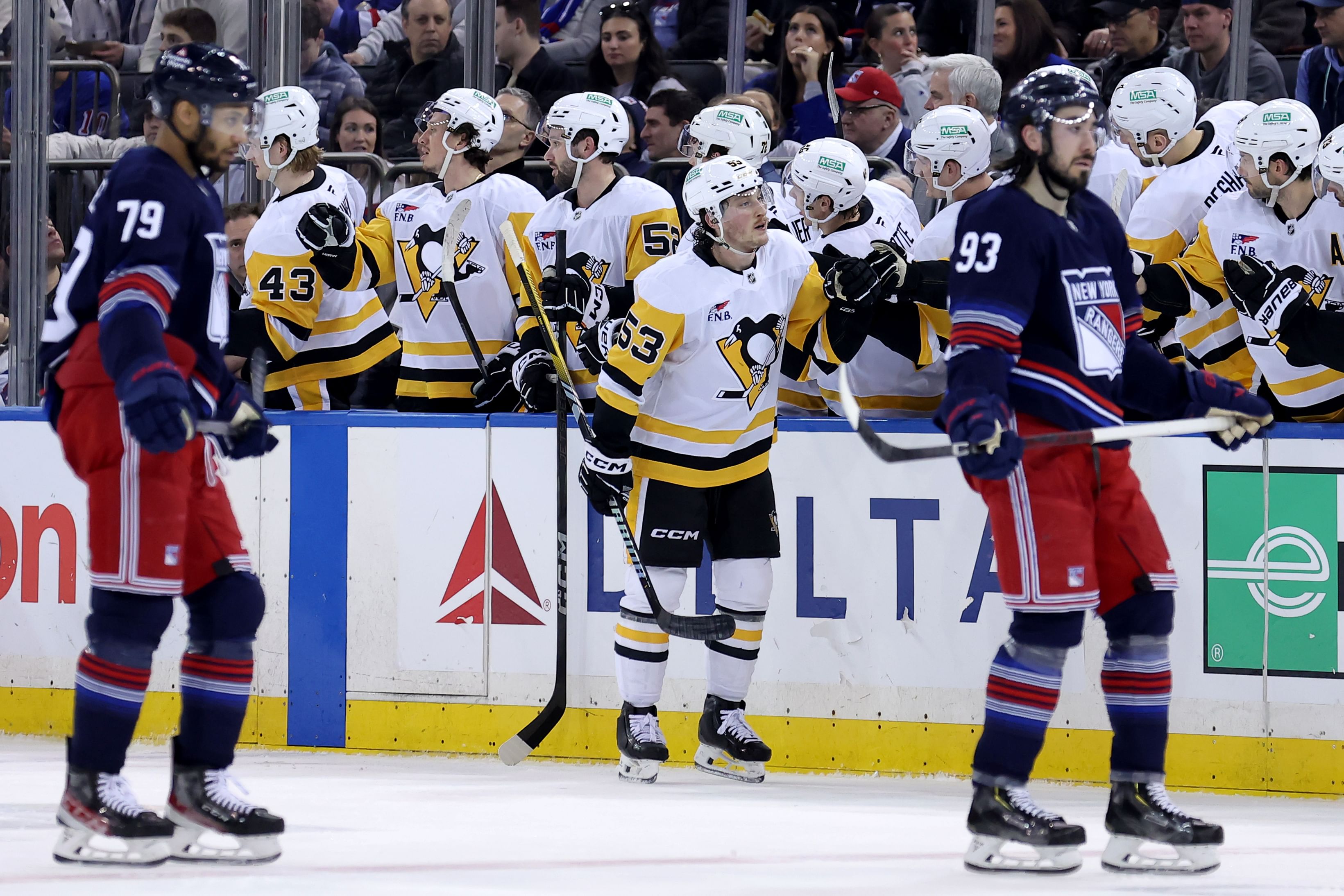 NHL: Pittsburgh Penguins at New York Rangers - Source: Imagn