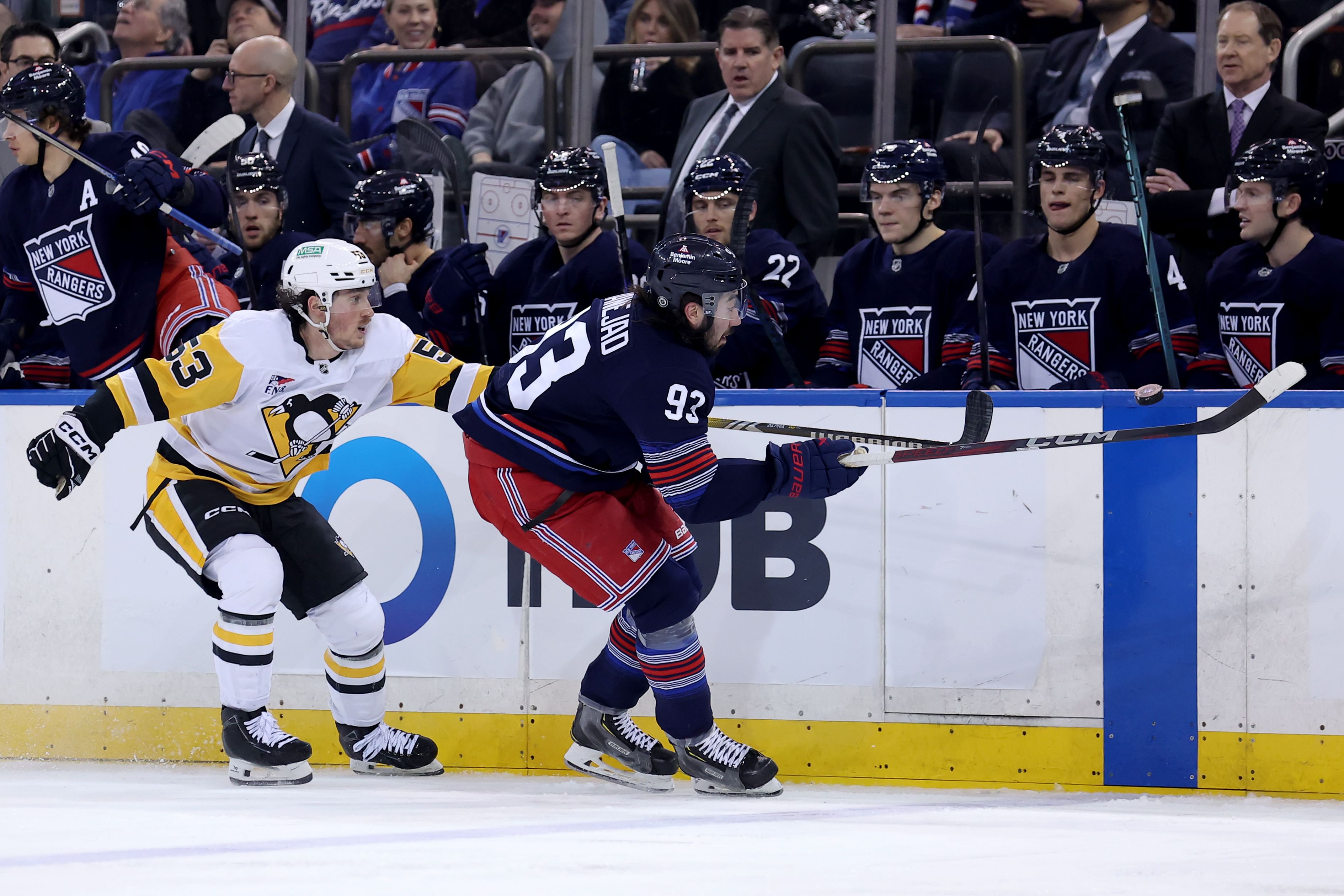 NHL: Pittsburgh Penguins at New York Rangers - Source: Imagn