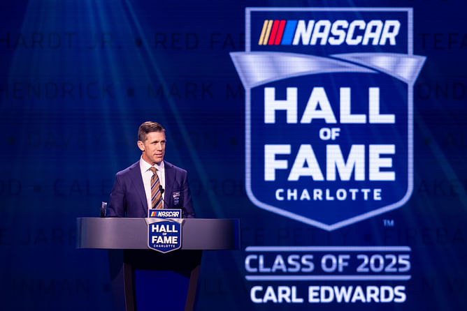 HMS star William Byron drops three-word verdict to Carl Edwards’ remarkable NASCAR Hall of Fame speech