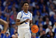 NCAA Basketball: South Carolina at Kentucky. Jaxson Robinson of Kentucky - Source: Imagn