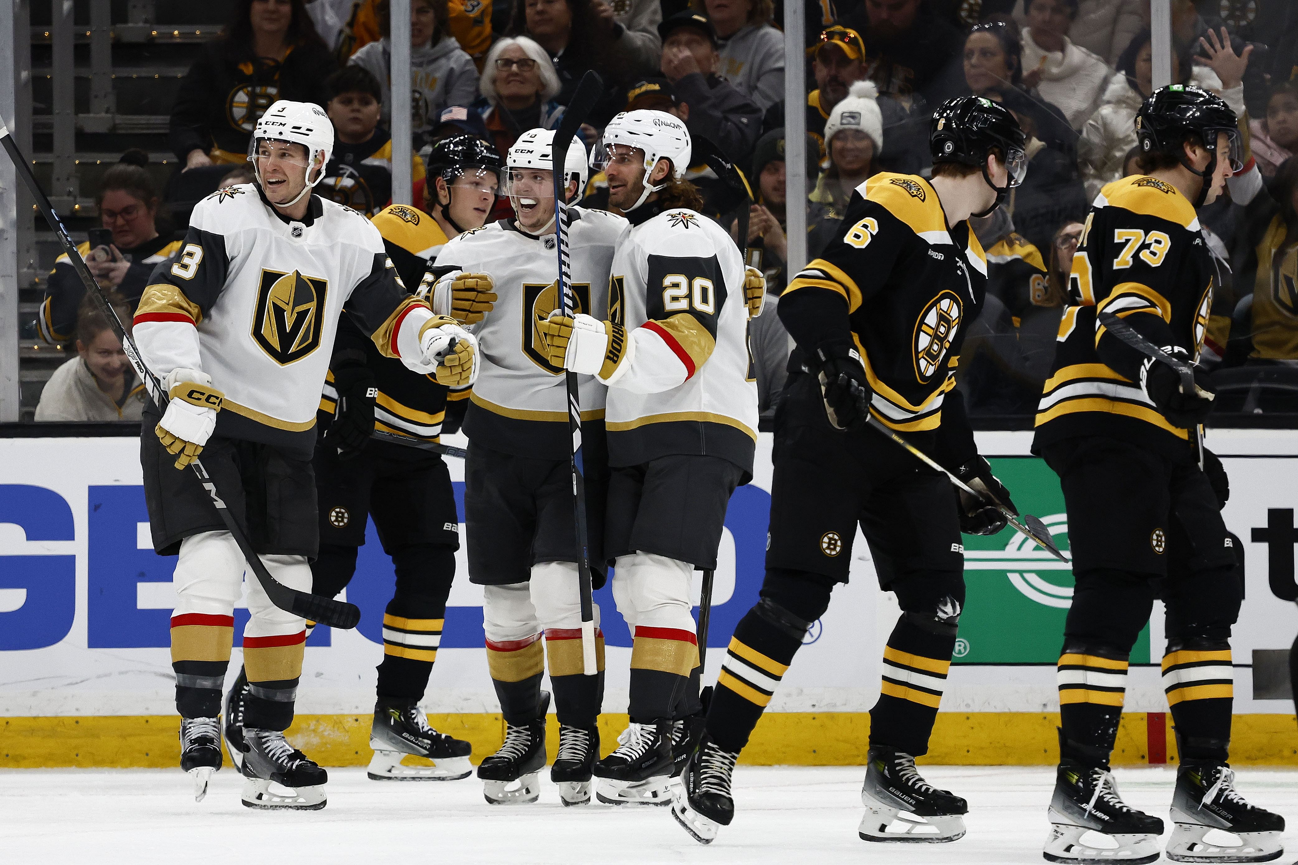 NHL: Vegas Golden Knights at Boston Bruins - Source: Imagn