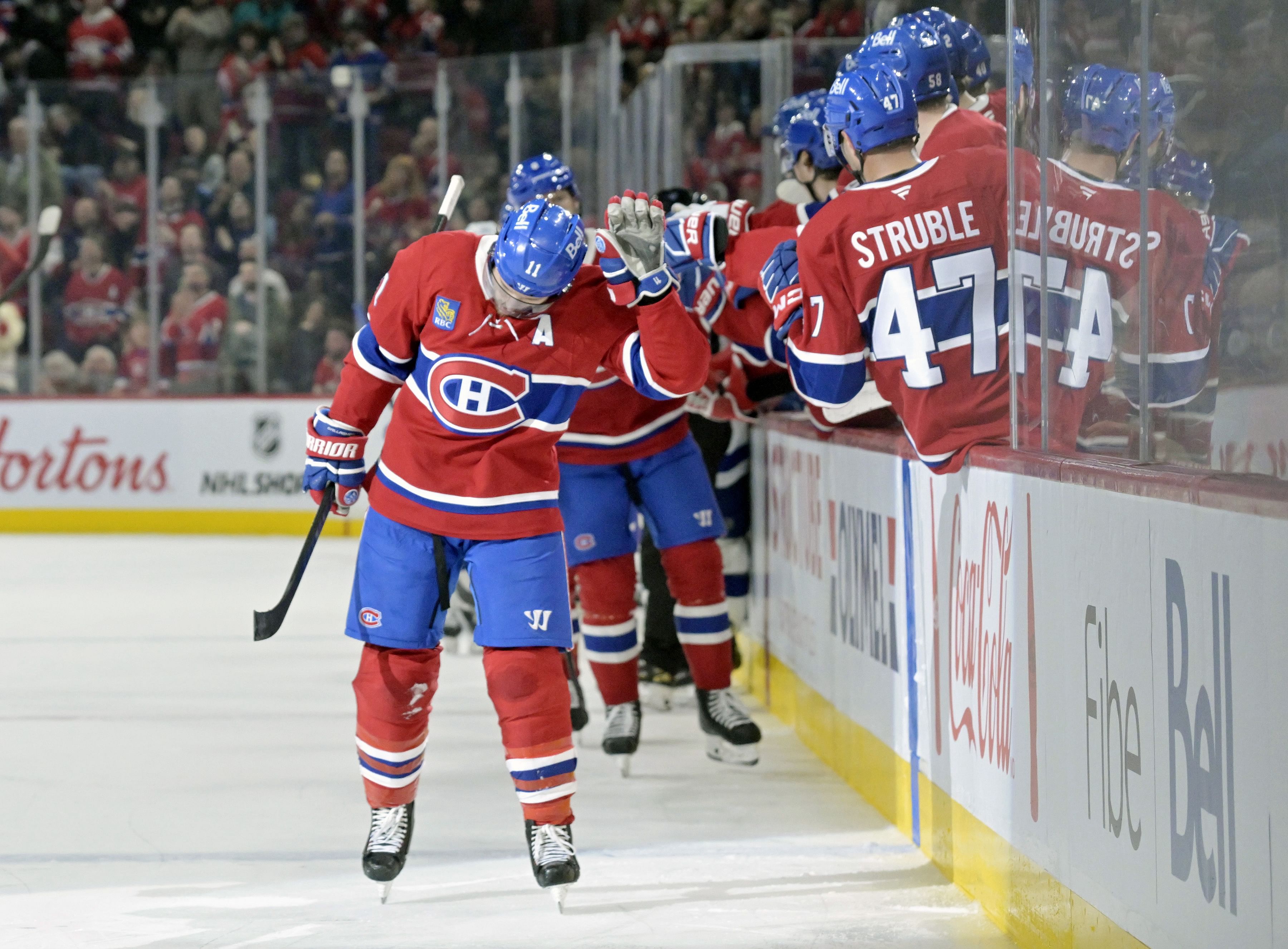 The Canadiens are underdogs tonight (Imagn)