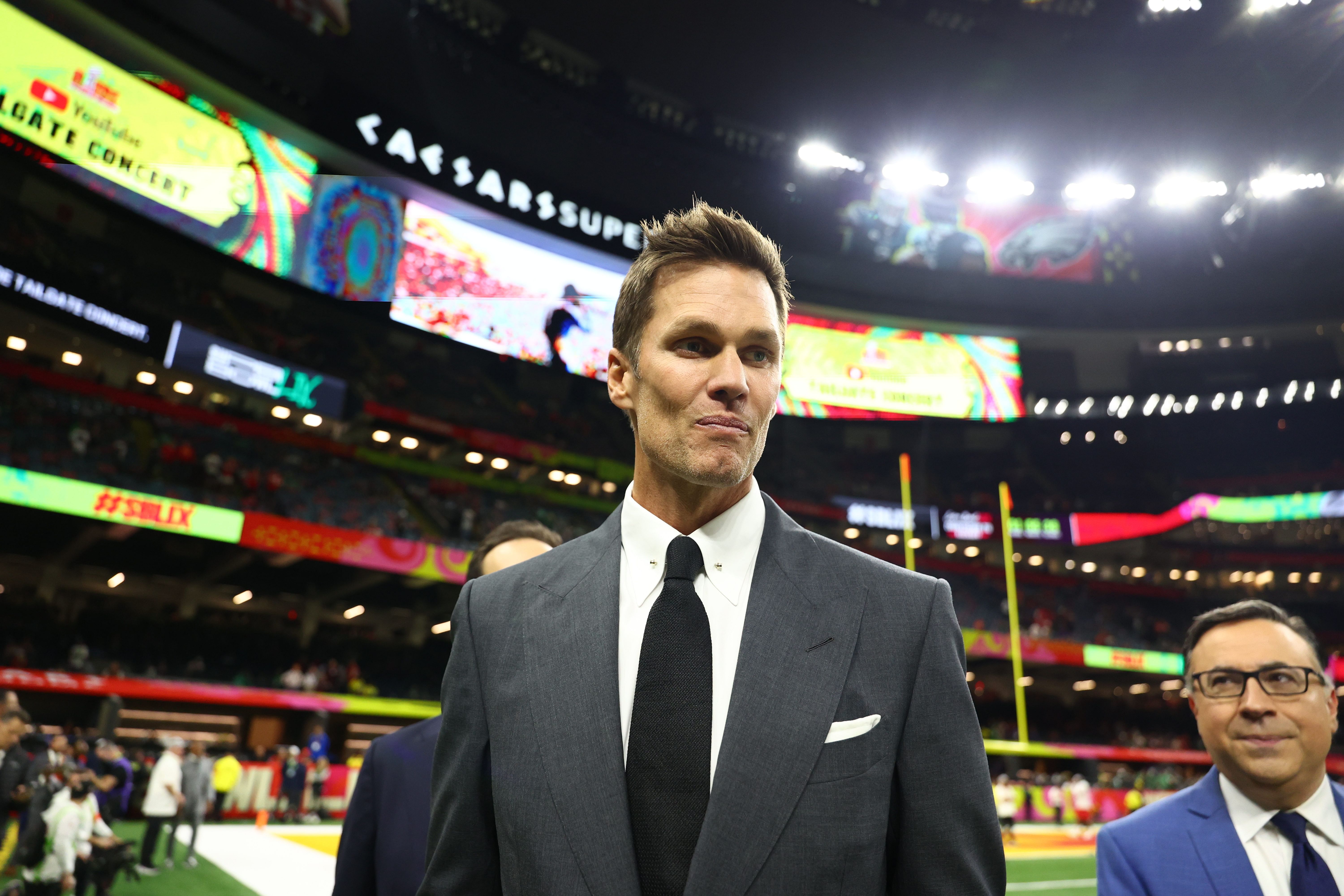 Brady at Super Bowl LIX-Kansas City Chiefs at Philadelphia Eagles - Source: Imagn