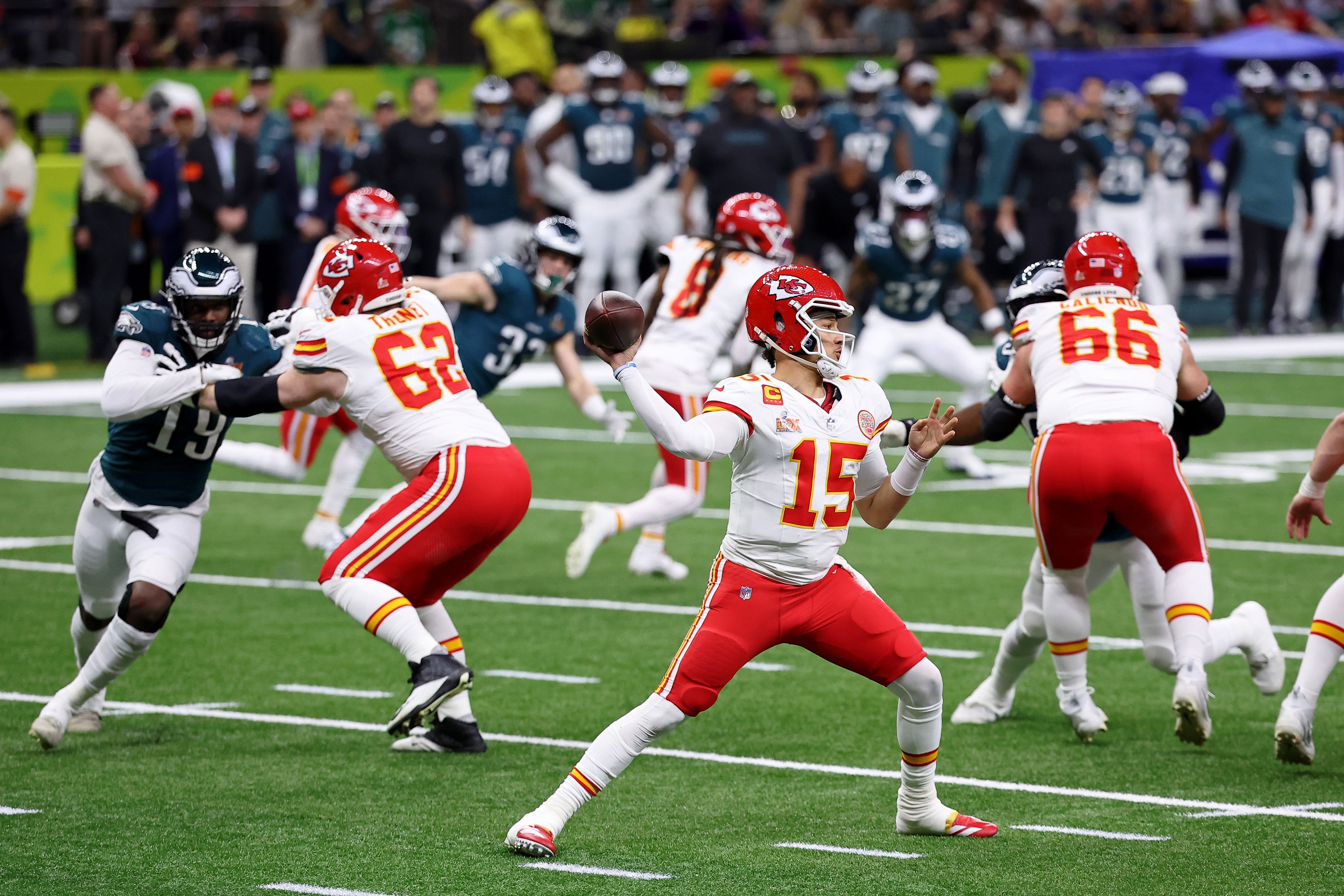 NFL: Super Bowl LIX-Kansas City Chiefs at Philadelphia Eagles - Source: Imagn