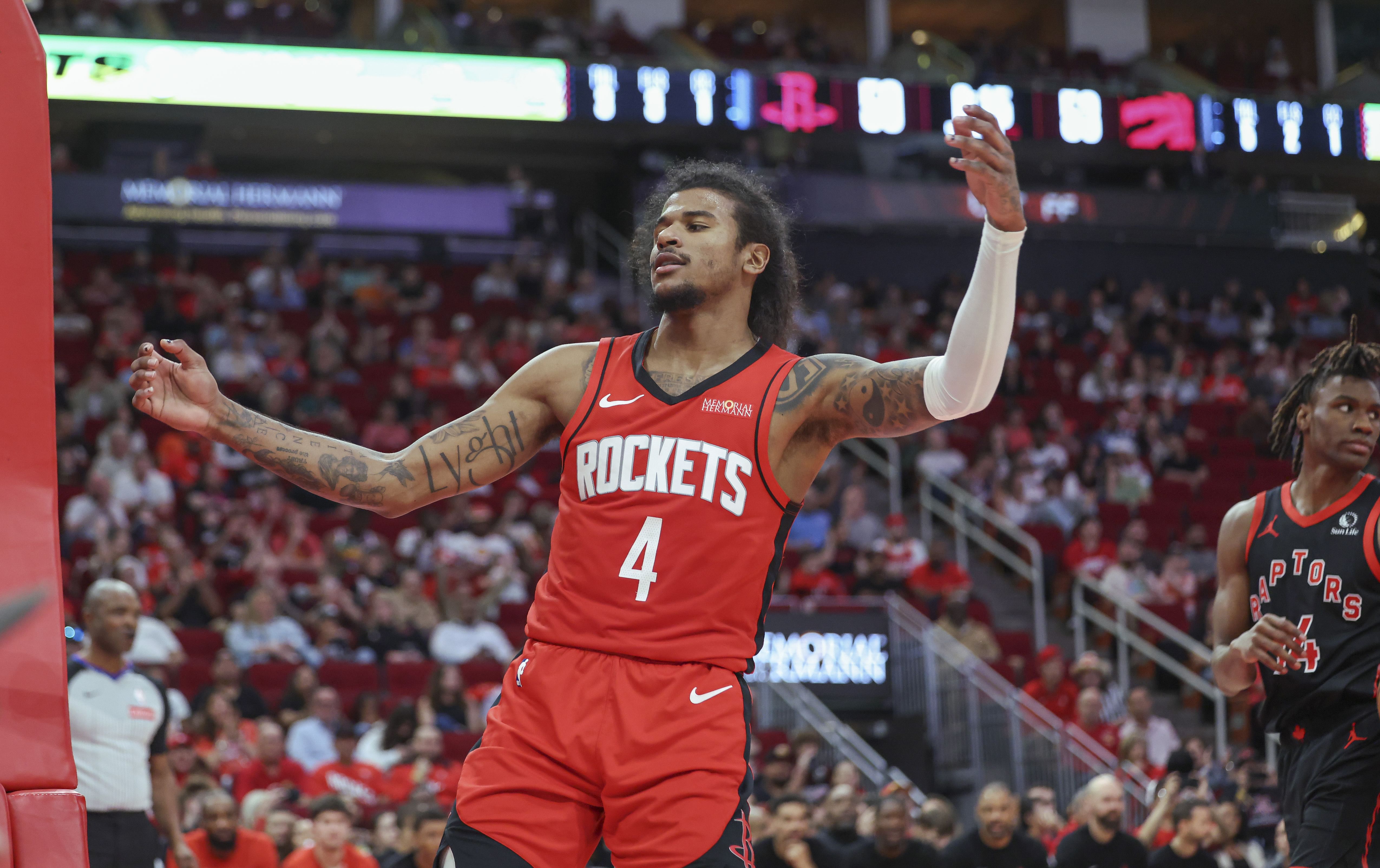 NBA: Toronto Raptors at Houston Rockets - Source: Imagn