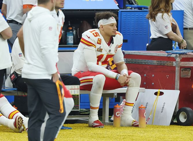 "Where the hell was this Patrick last year" - 49ers G fumes as Patrick Mahomes struggles massively in Super Bowl vs. Eagles