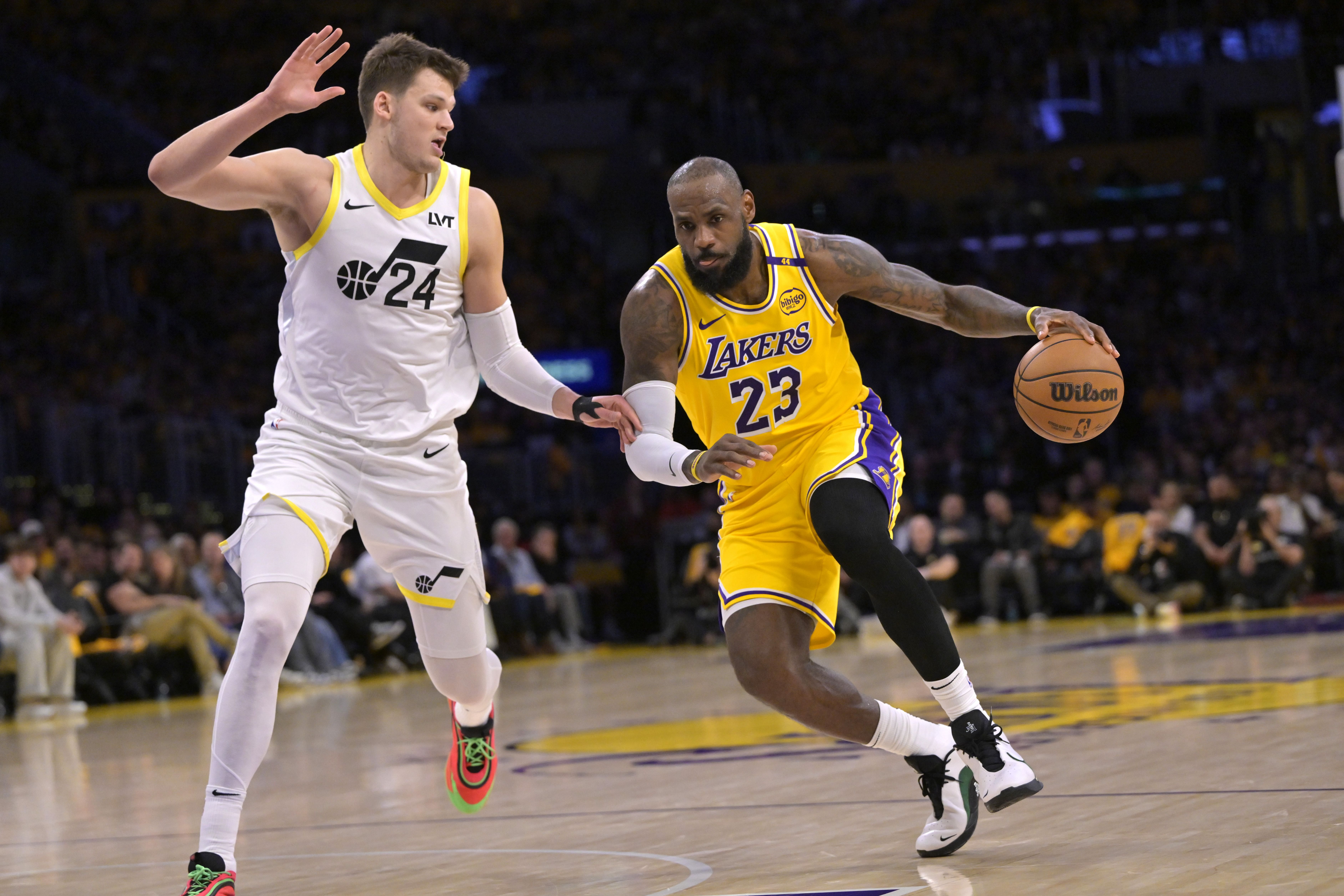 NBA: Utah Jazz at Los Angeles Lakers - Source: Imagn