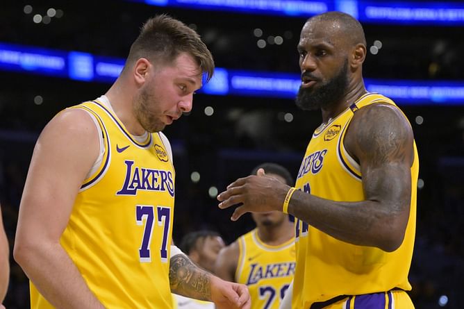"I'm calling cap" - Ex-Lakers guard dismisses rumors of LeBron James being salty over Luka Doncic stealing the spotlight in LA
