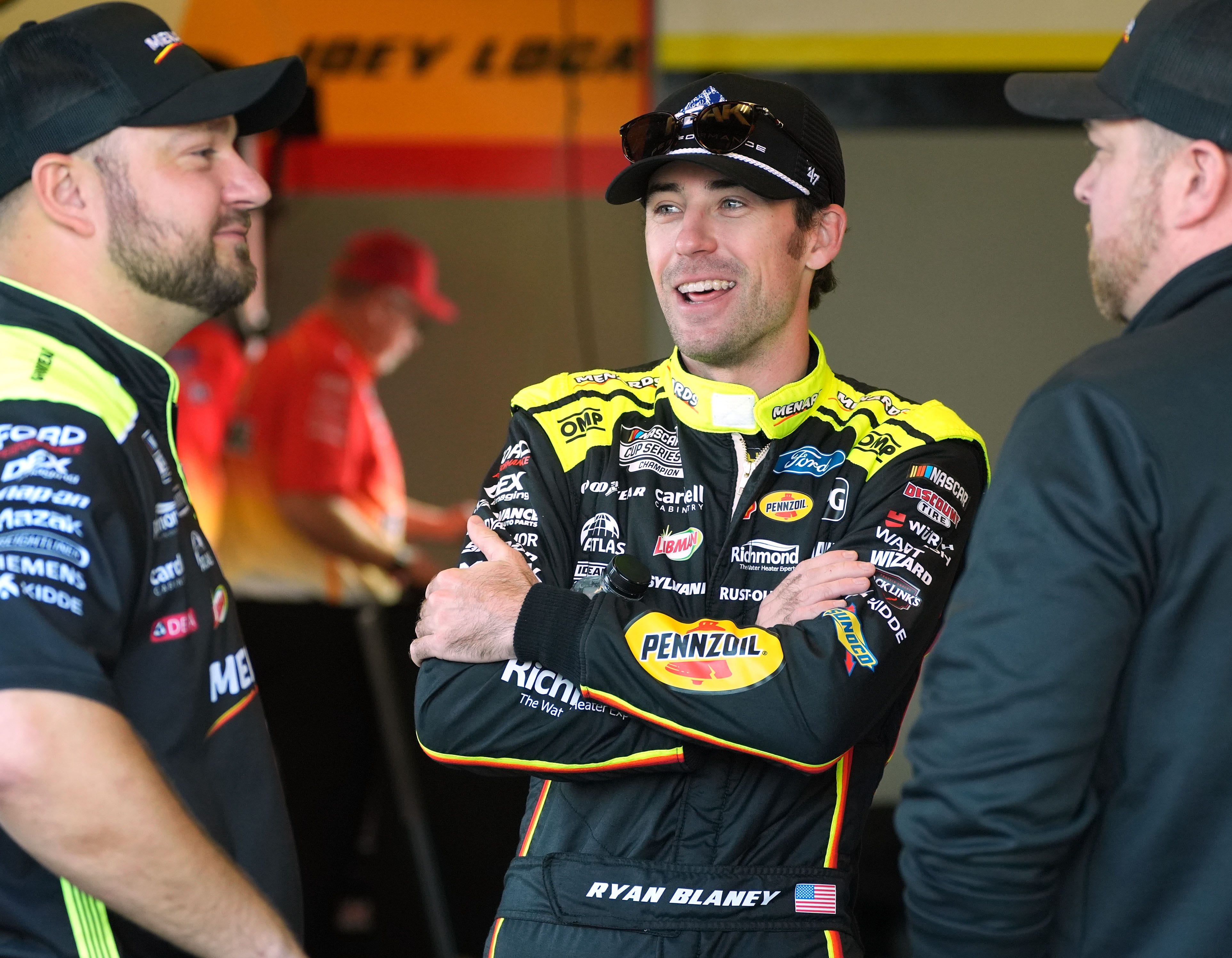 Ryan Blaney shares a humorous response to his viral Luchador video from Mexico visit
